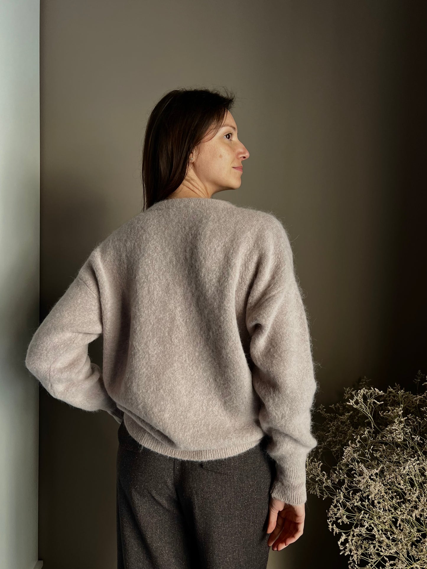 Cardigan soffice in alpaca So Allure