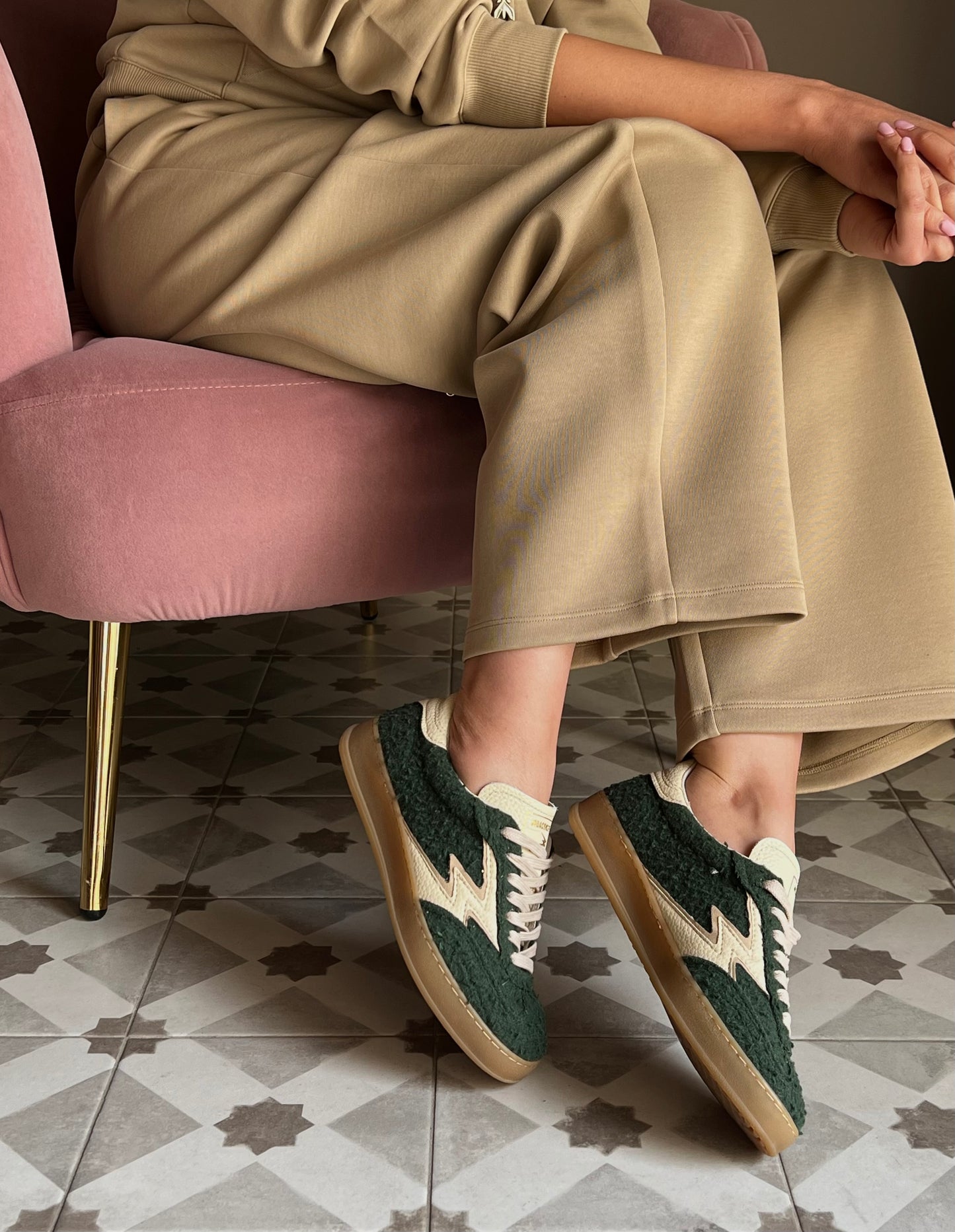 Sneakers in lana cotta Moaconcept