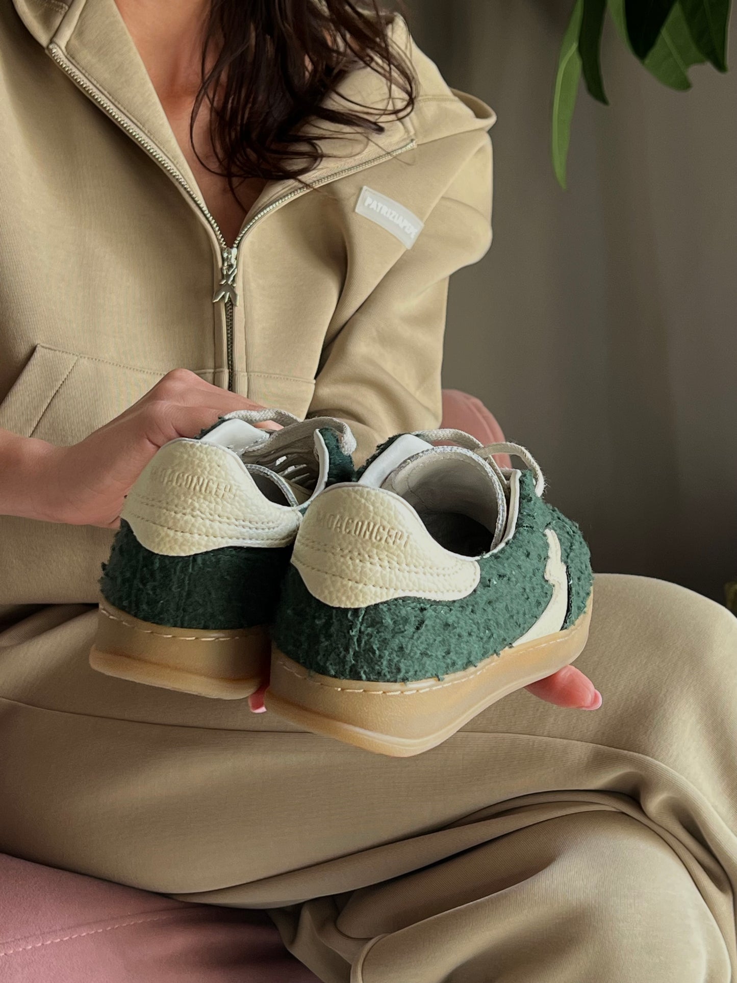 Sneakers in lana cotta Moaconcept