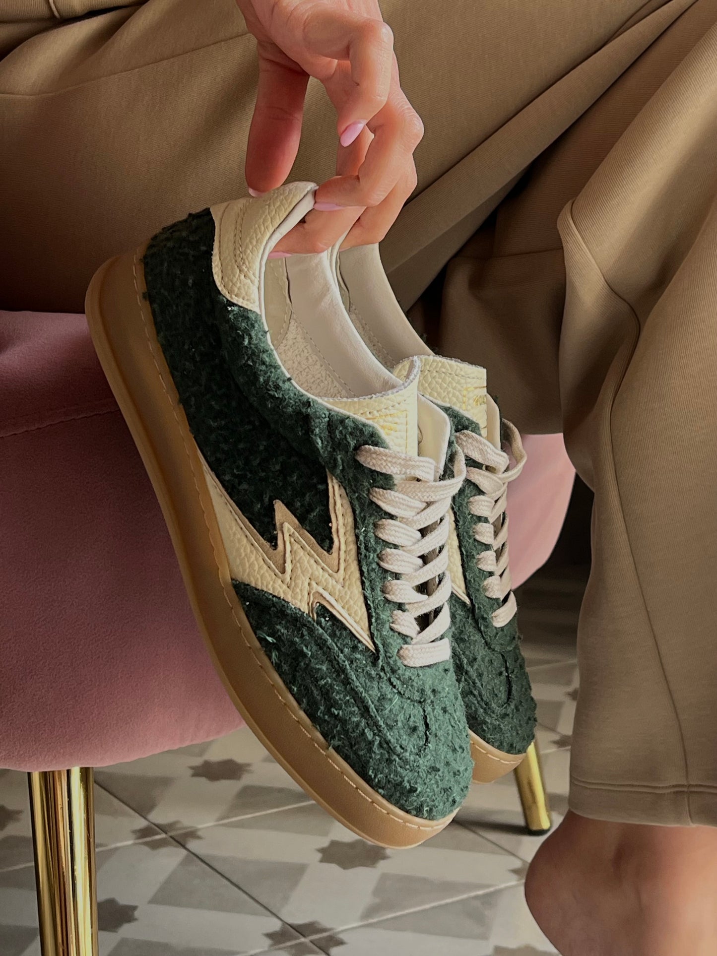 Sneakers in lana cotta Moaconcept