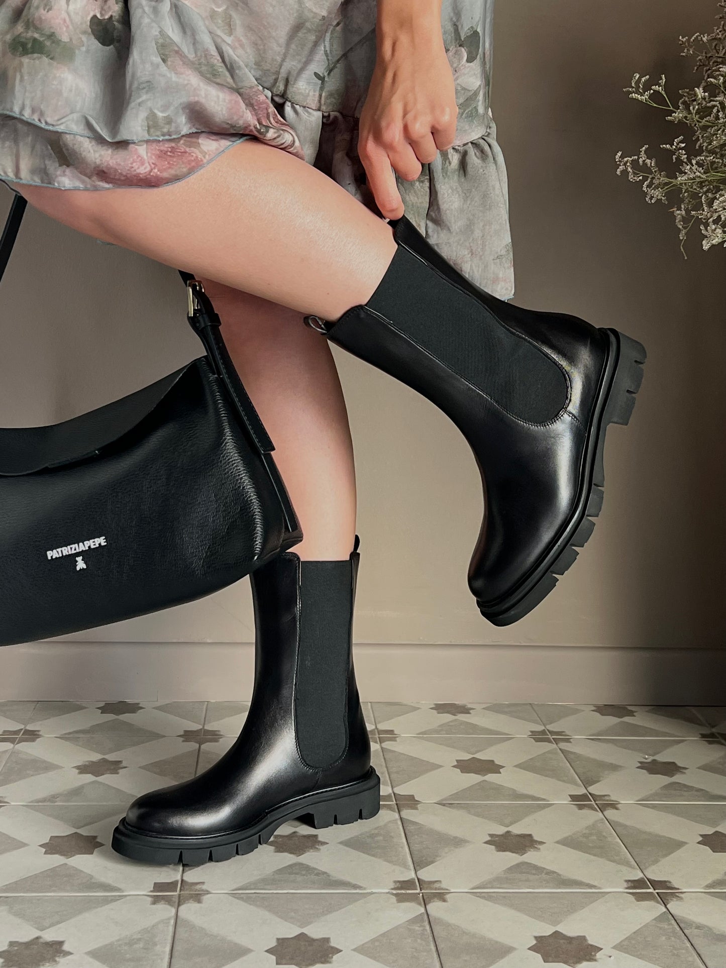 Stivaletto Ankle Boots in pelle
