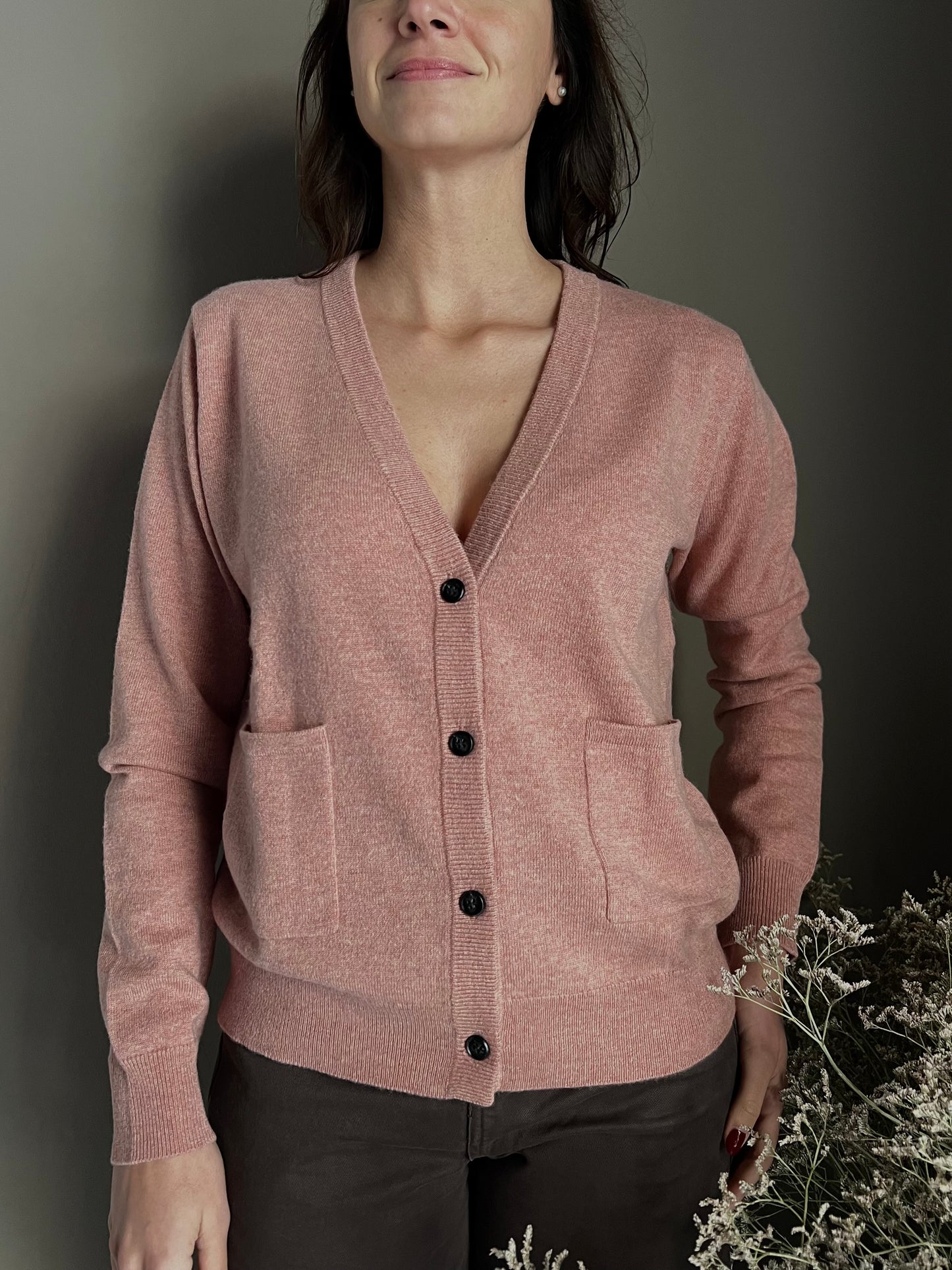 Cardigan in puro cashmere Notshy