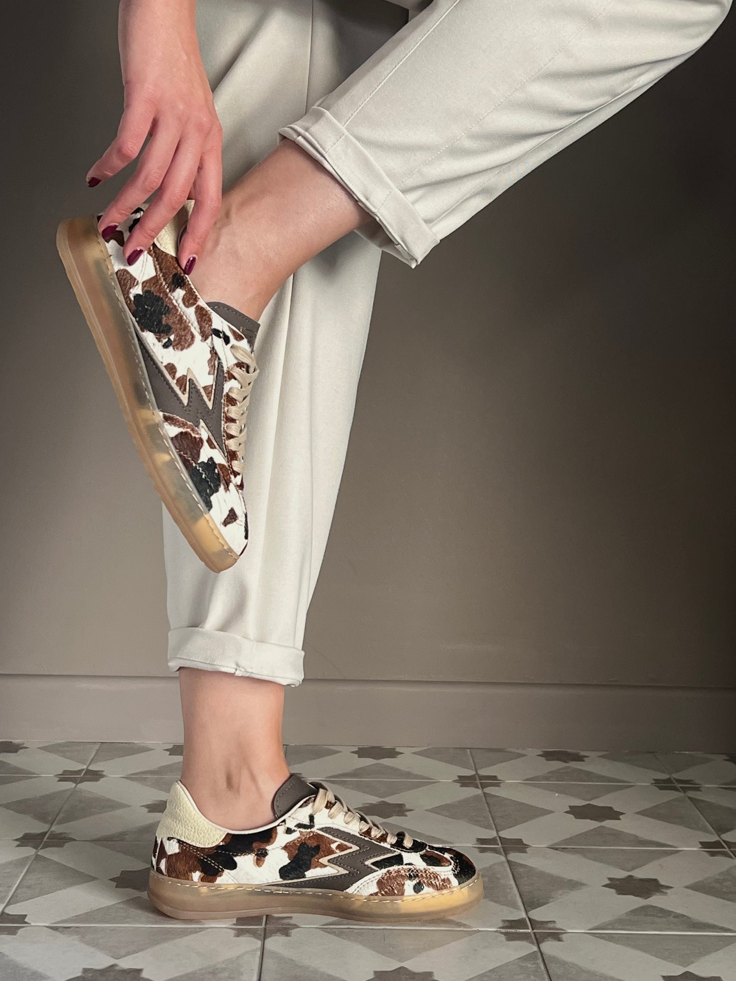 Sneakers in cavallino Moaconcept