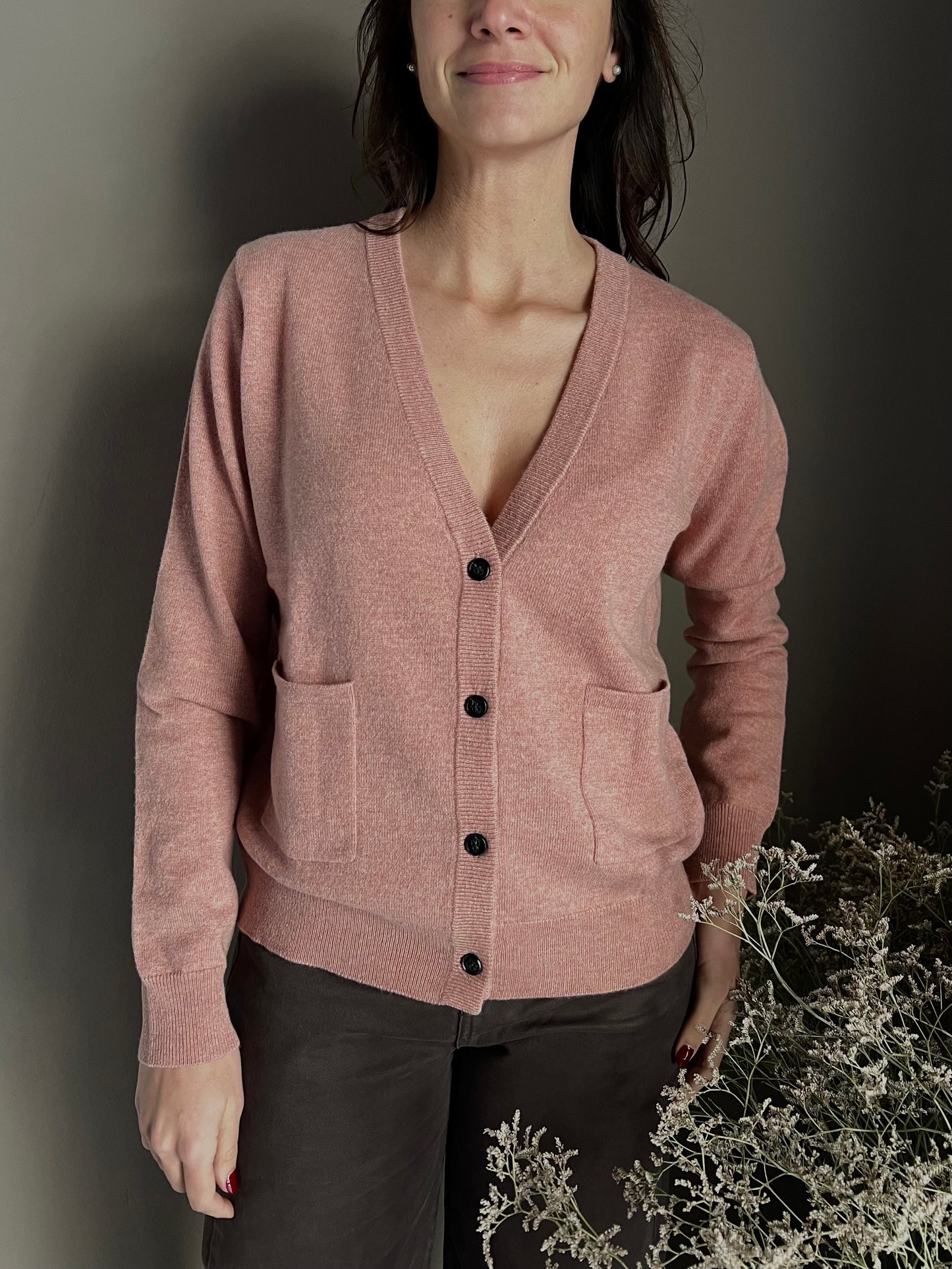 Cardigan in puro cashmere Notshy