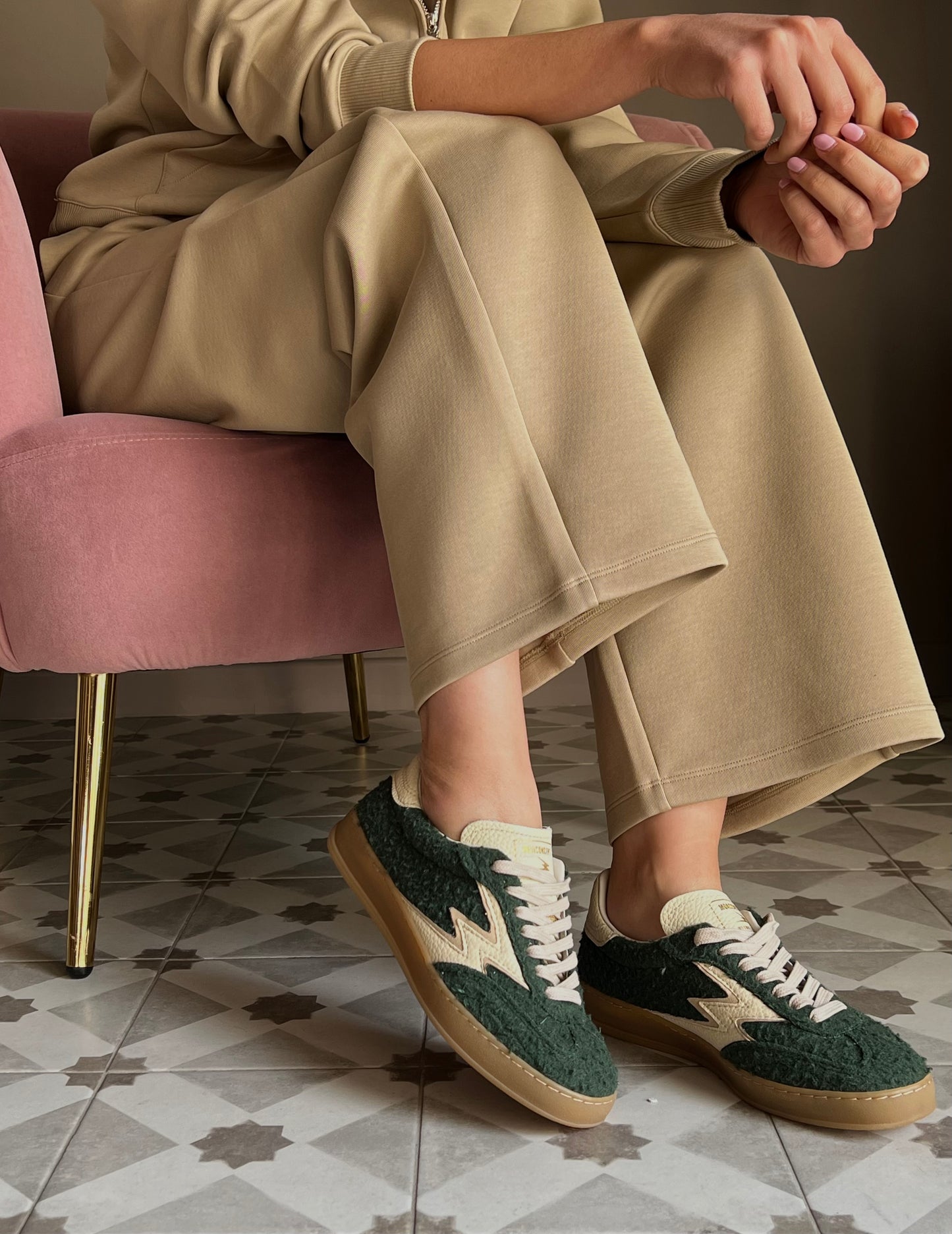 Sneakers in lana cotta Moaconcept