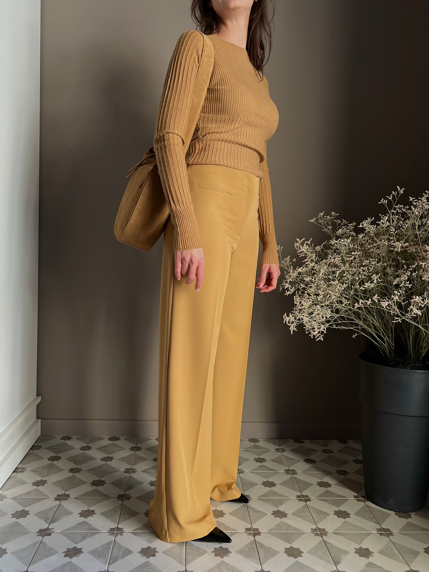 Pantalone fluido Urban beige