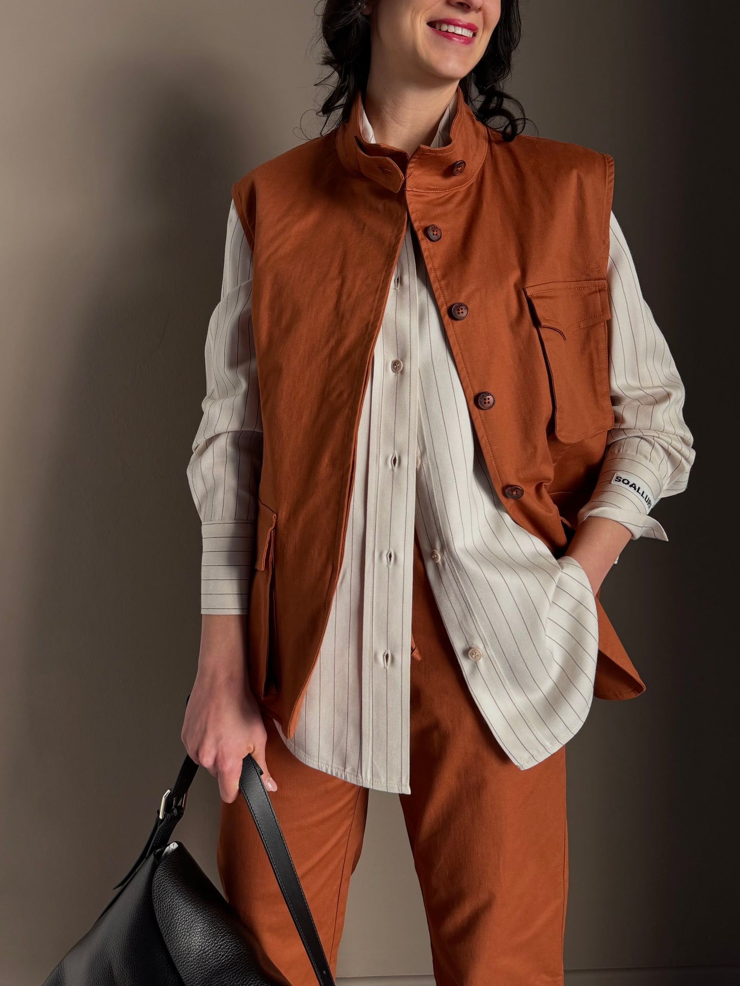Gilet SoAllure – Tobacco