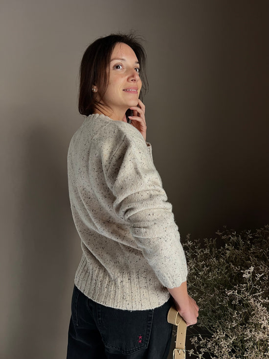 Maglione in lana mélange Alessia Santi