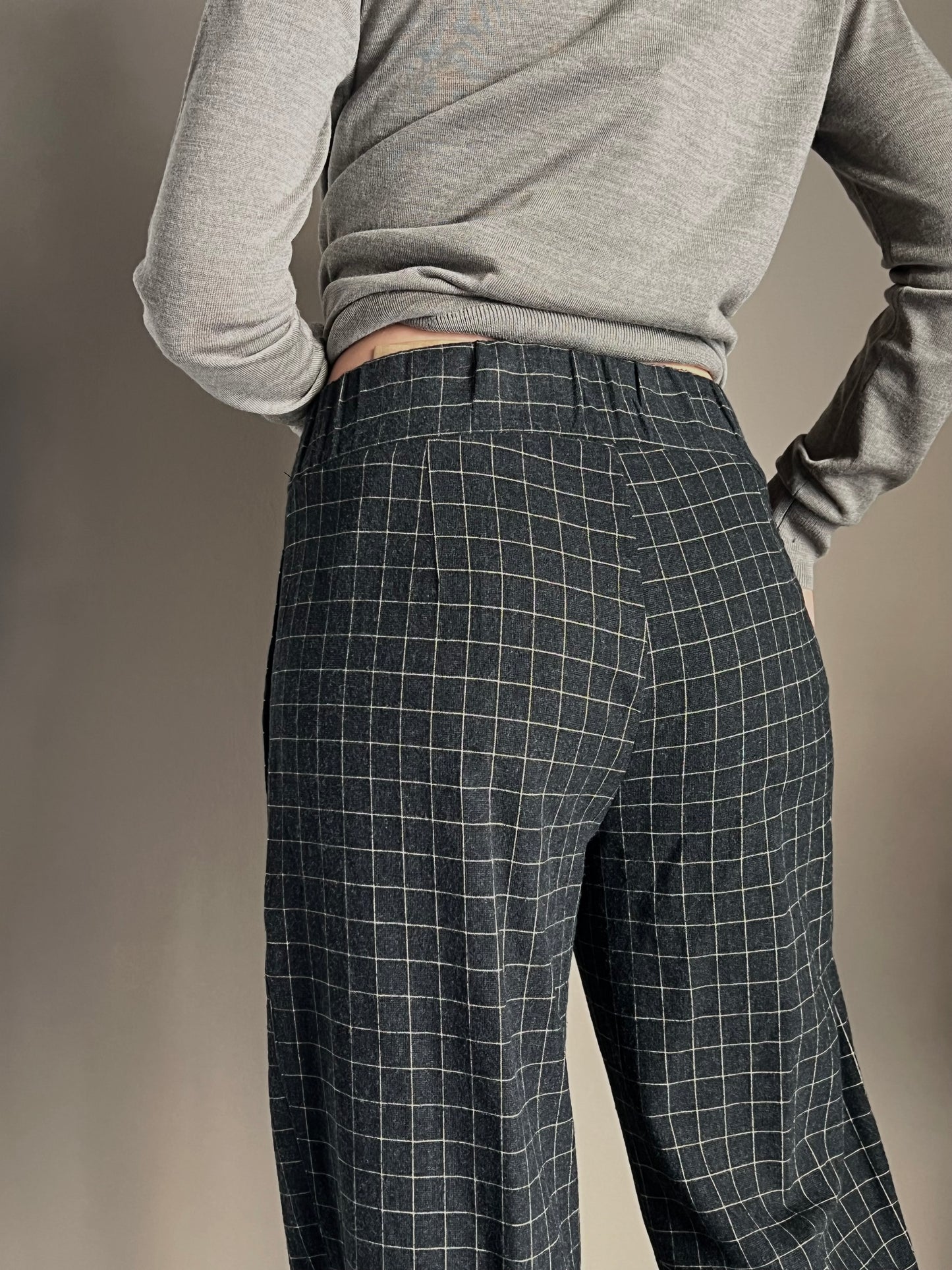 Pantalone Smart-casual Ceck Alessia Santi