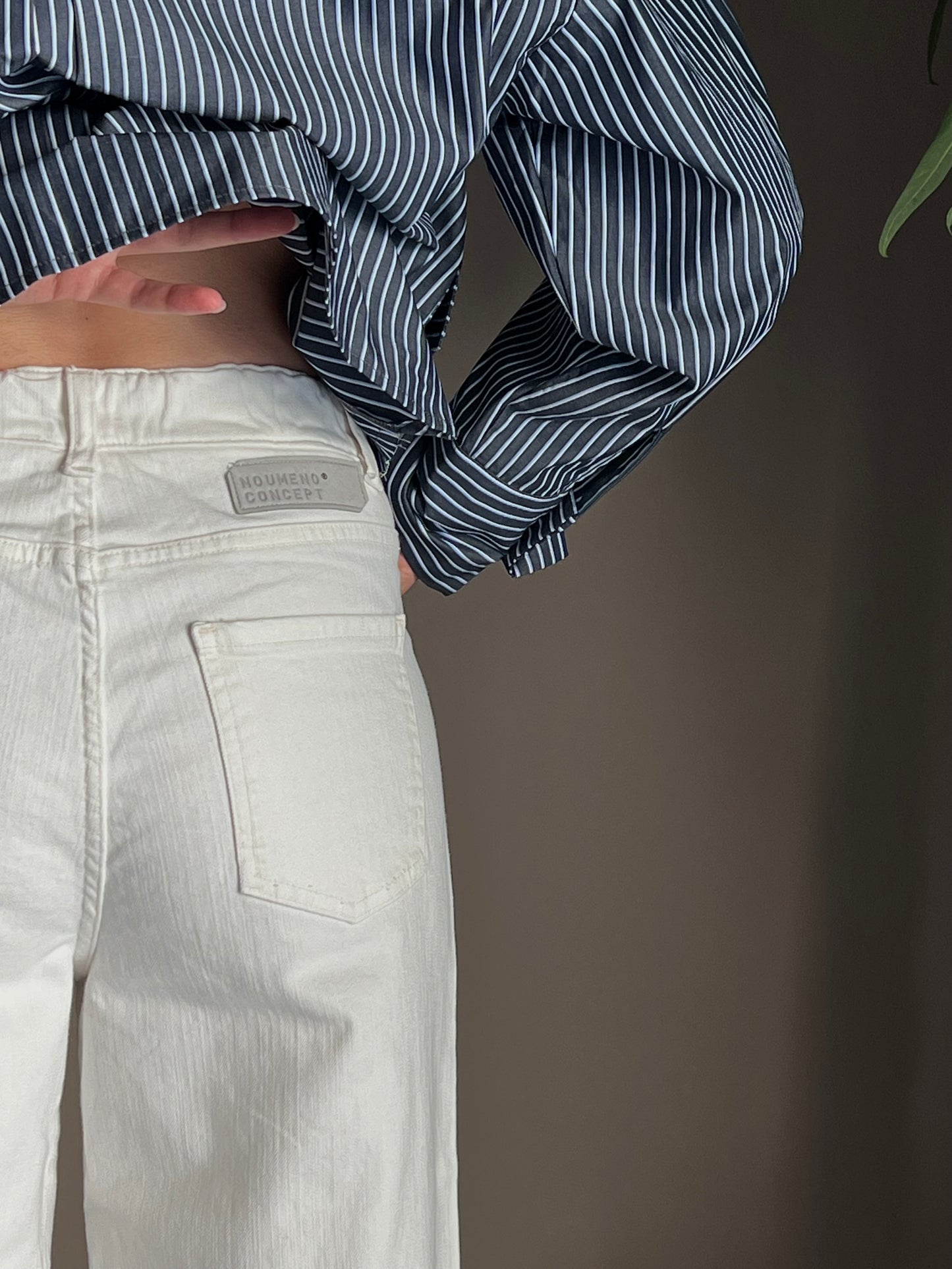 Pantalone Milk in cotone Noumeno Concept