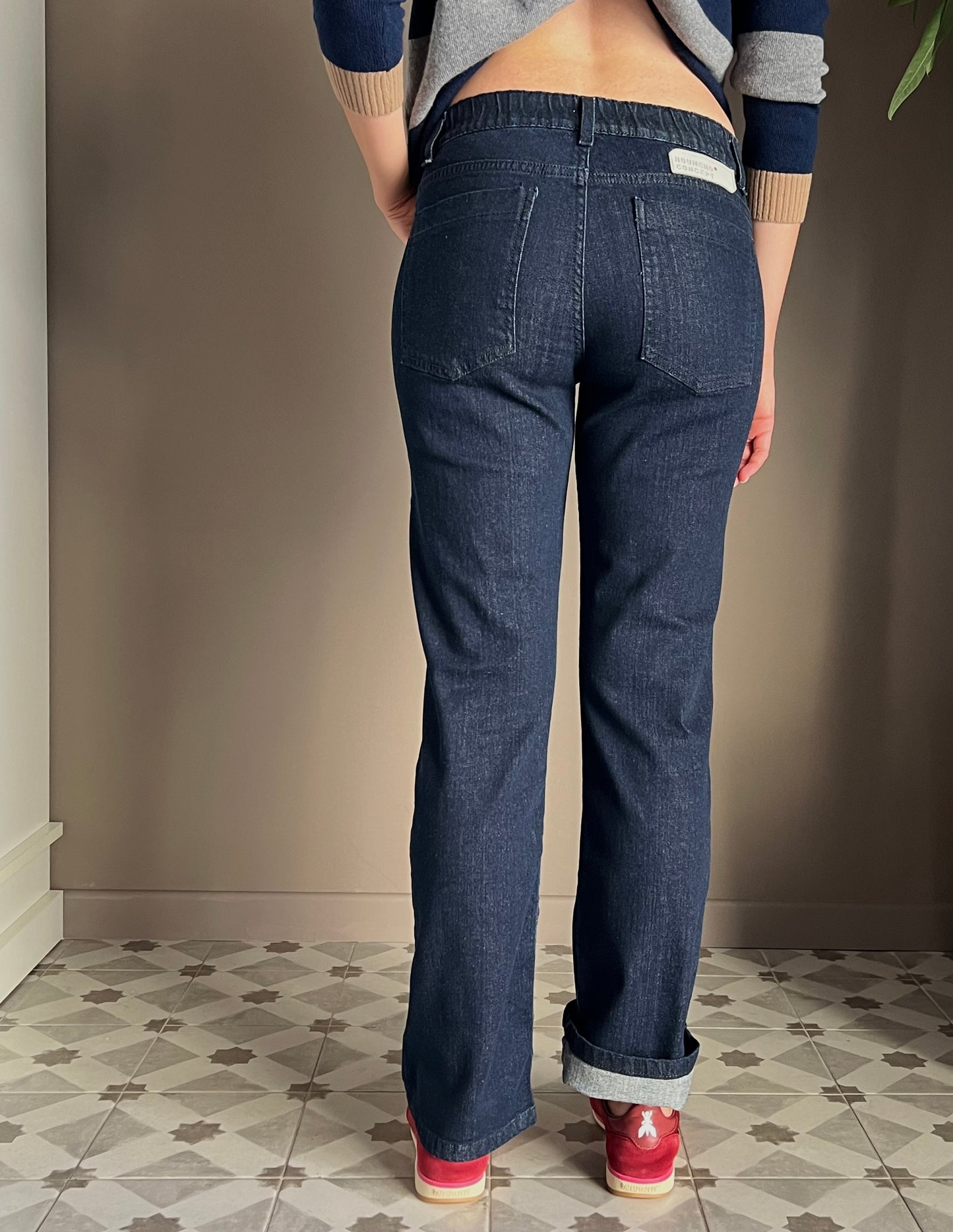 Pantalone denim slim Noumeno Concept