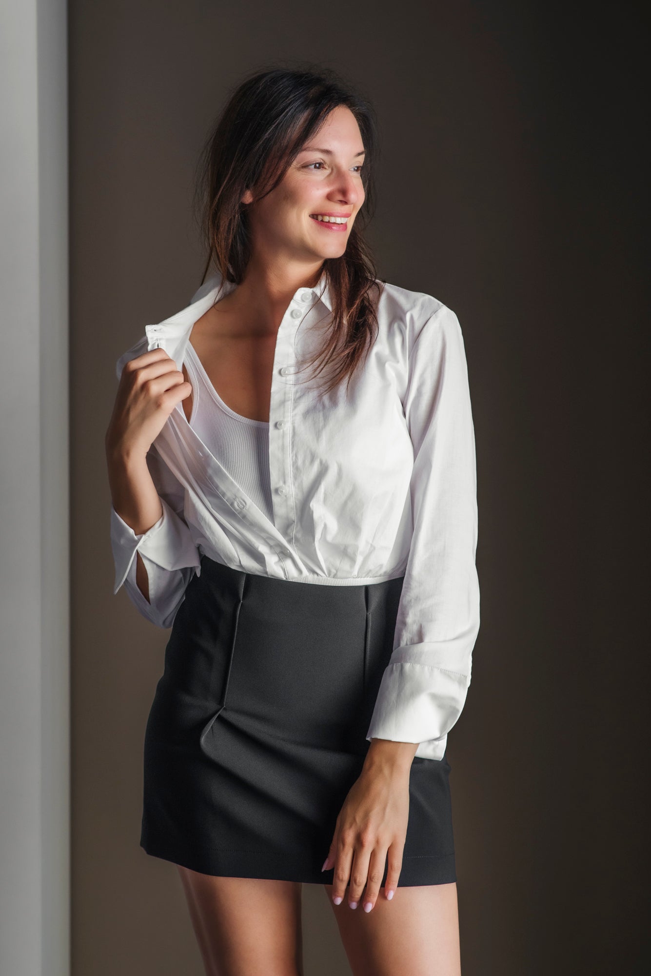 Camicia body con dettaglio  cut-out