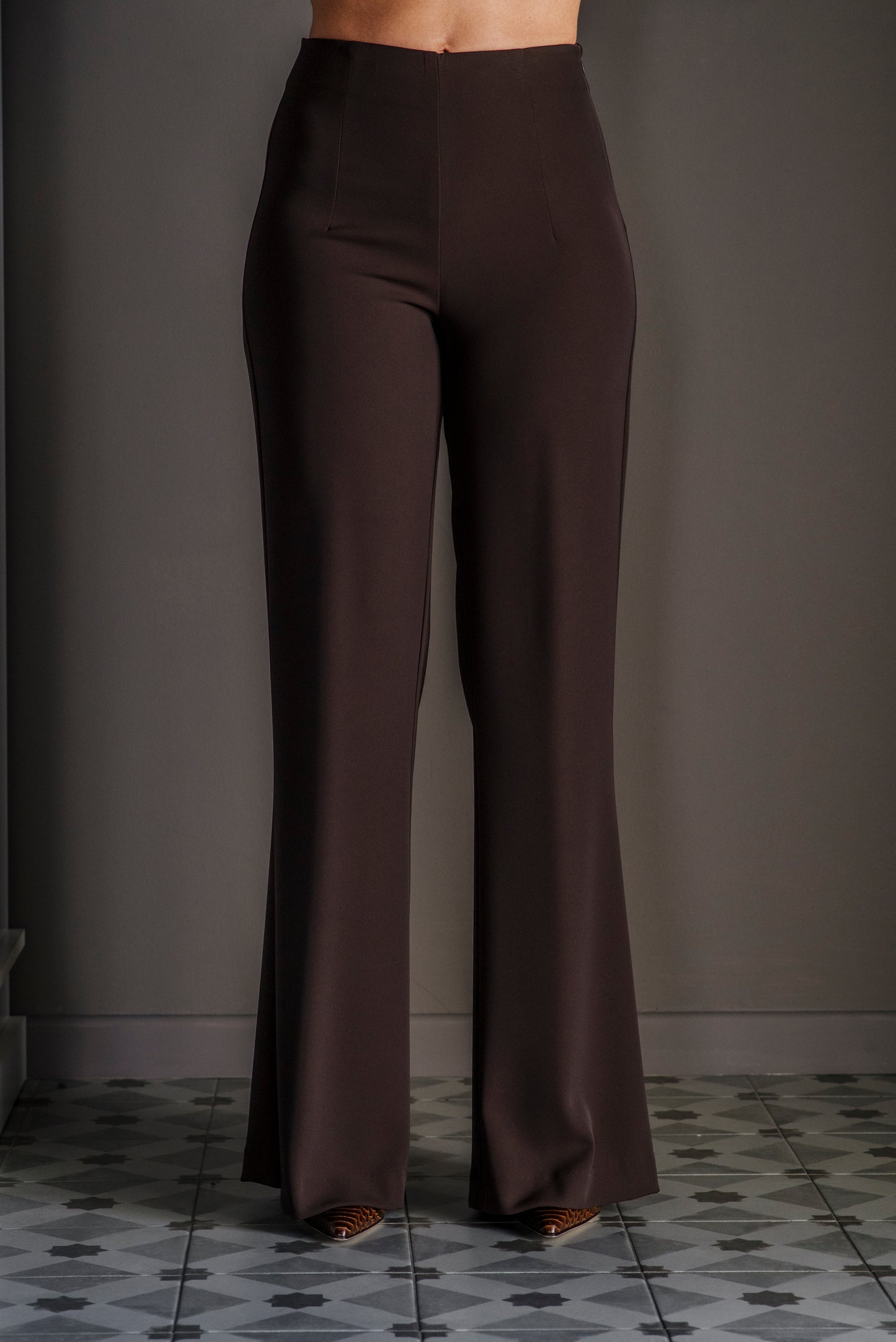 Pantalone Fluido Marrone – SoAllure