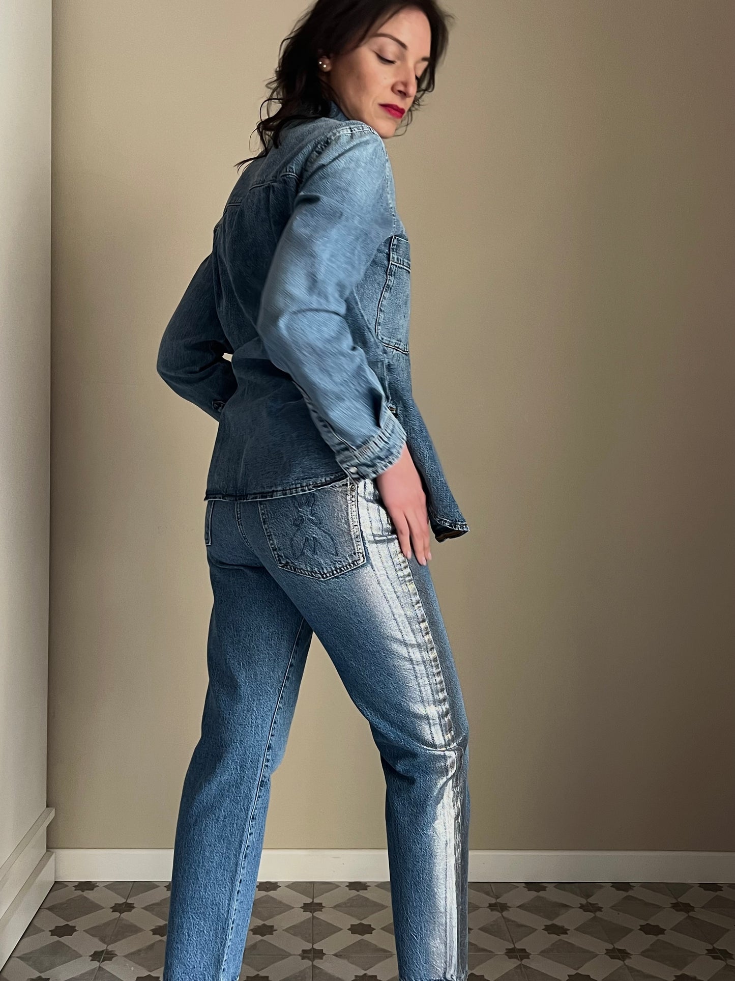 Camicia in denim