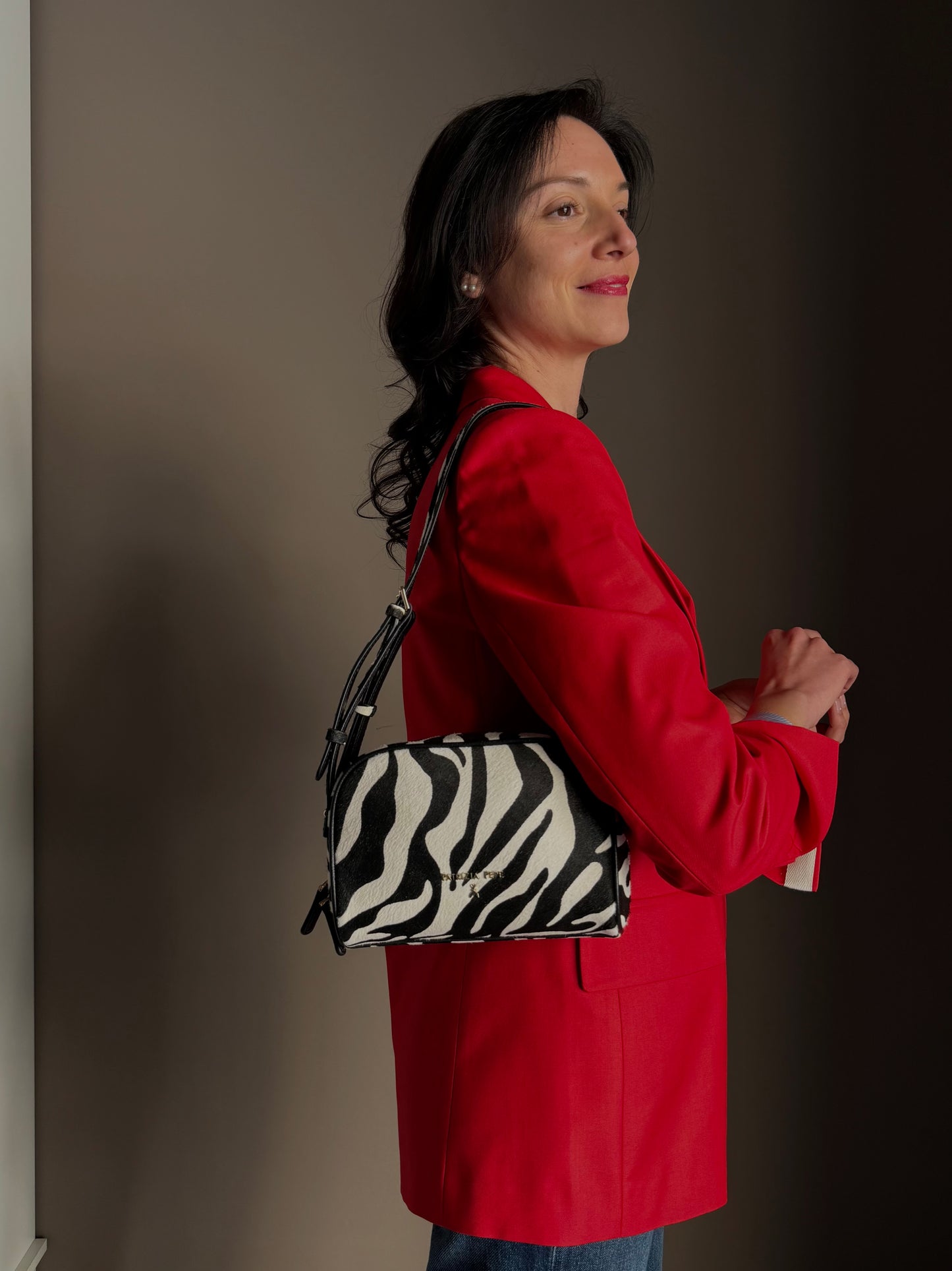 Camera Bag Patrizia Pepe in cavallino
