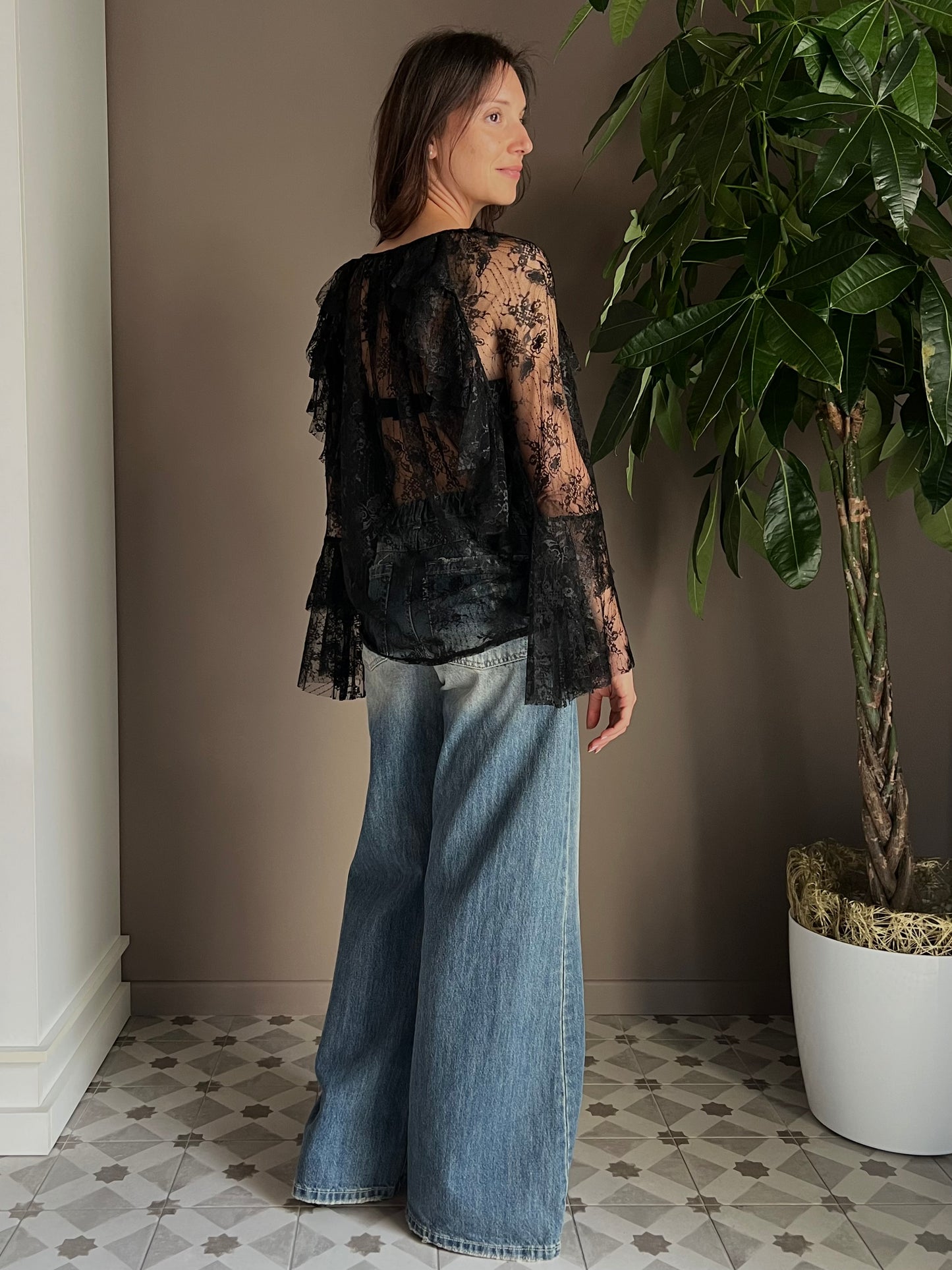 Blusa in pizzo So Allure
