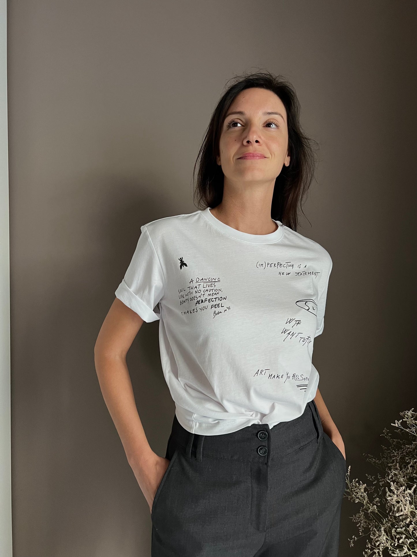 T-shirt Patrizia Pepe (Im)perfect