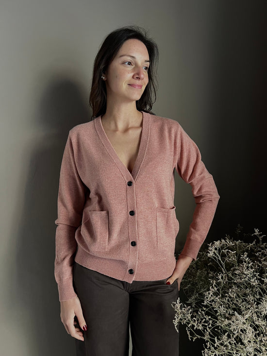 Cardigan in puro cashmere Notshy