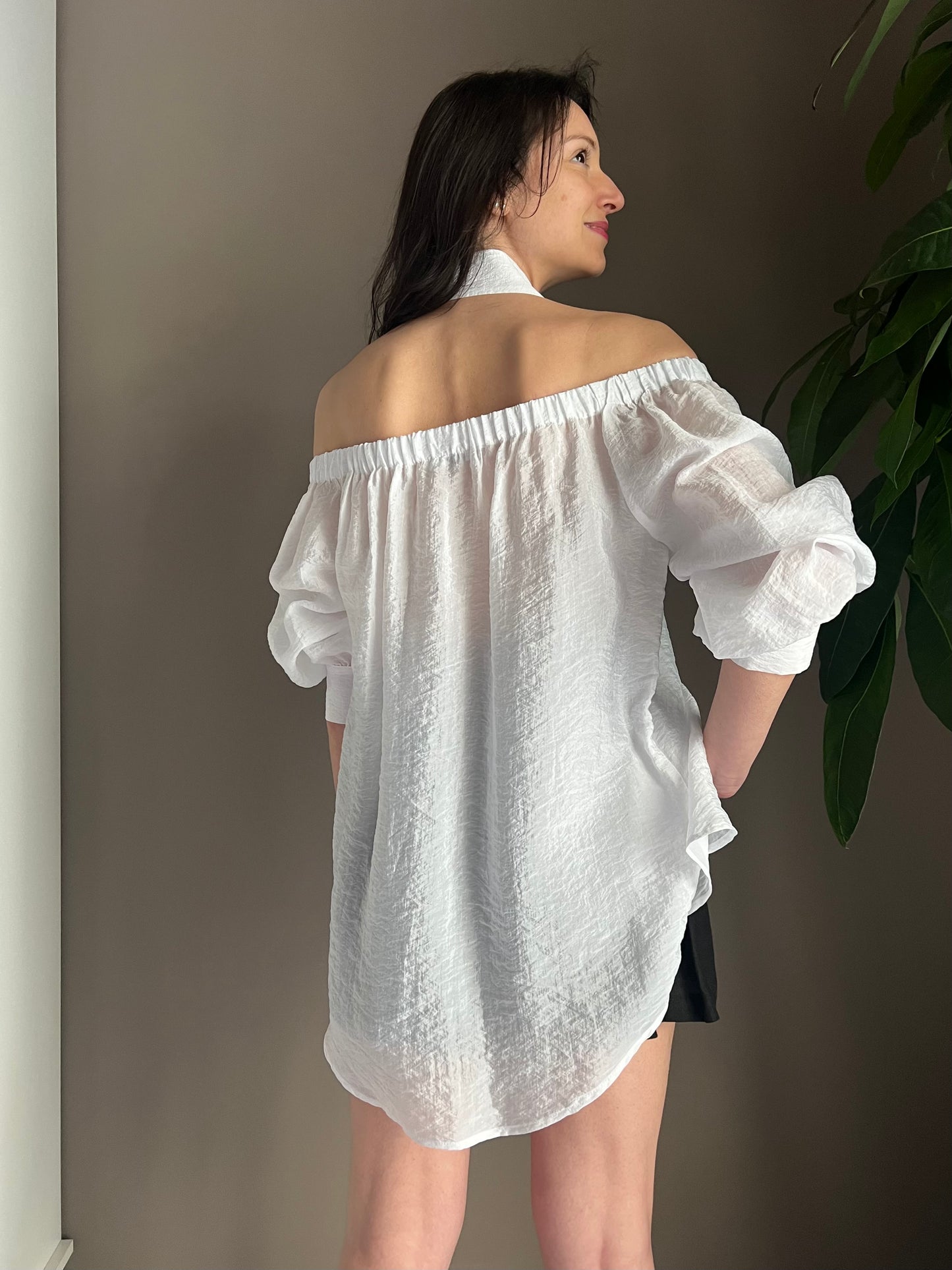 Camicia cot-out