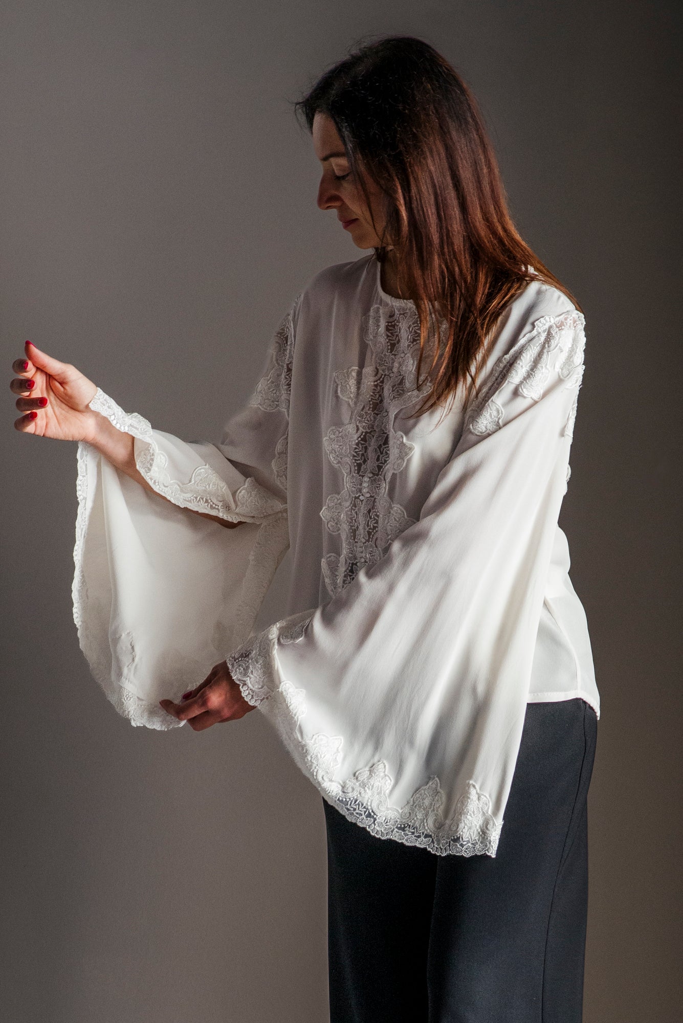 Blusa pizzo