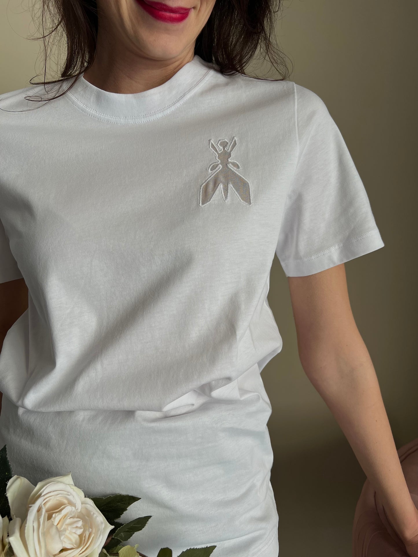 T-shirt con maniche corte e Fly trasparente