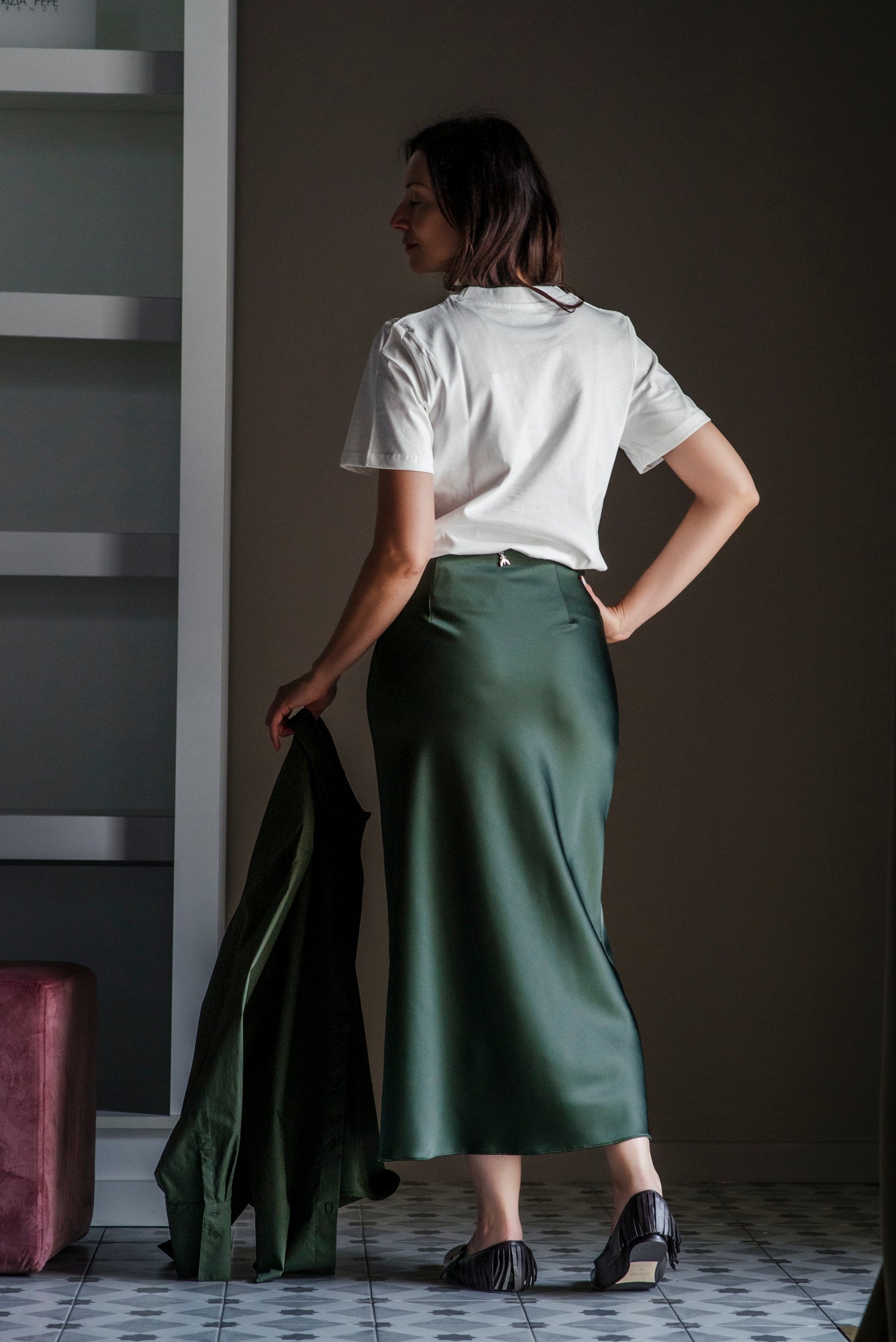 Gonna Longuette Fluida – Patrizia Pepe