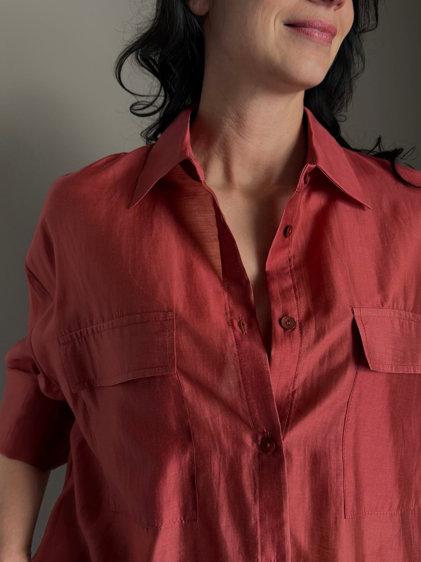 Camicia lyoncell Rope