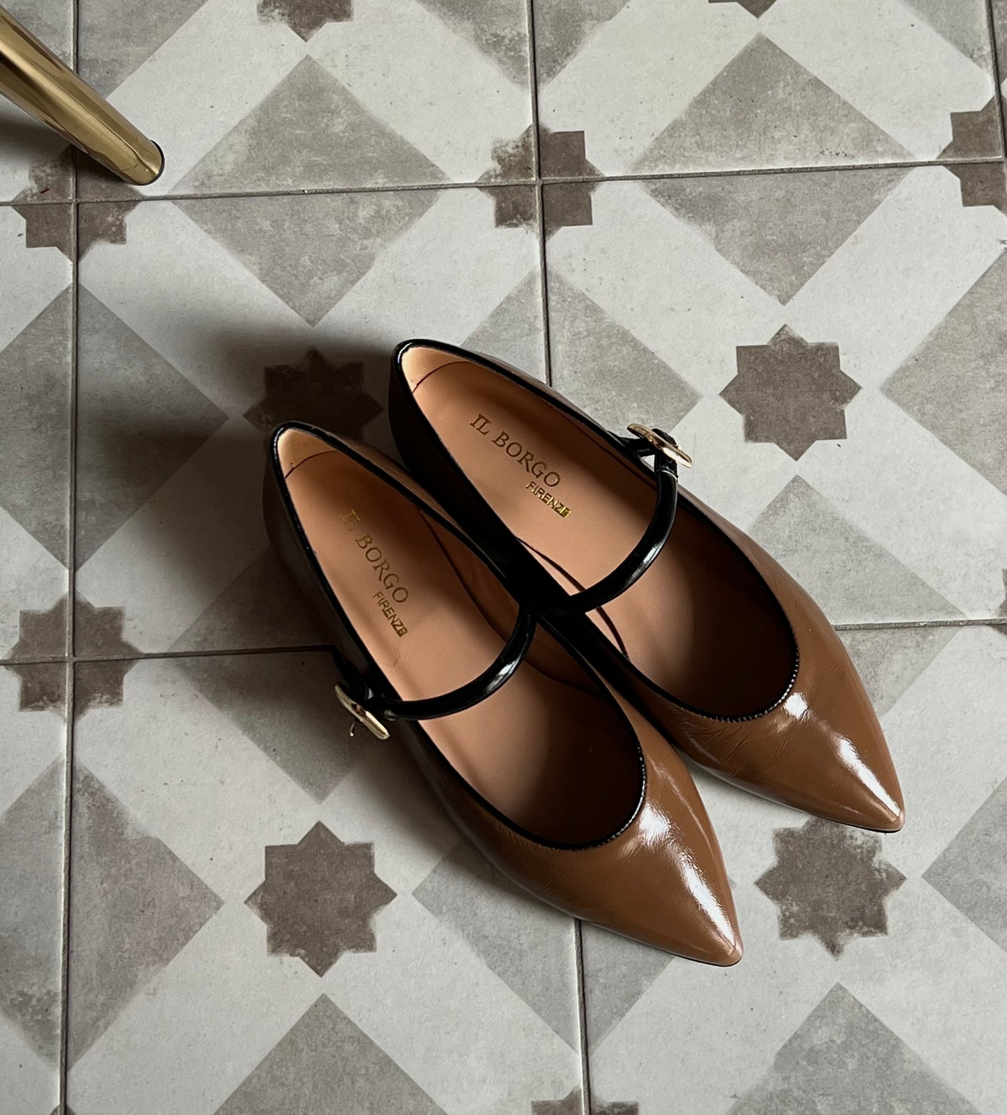 Scarpa Mary Jane bicolor