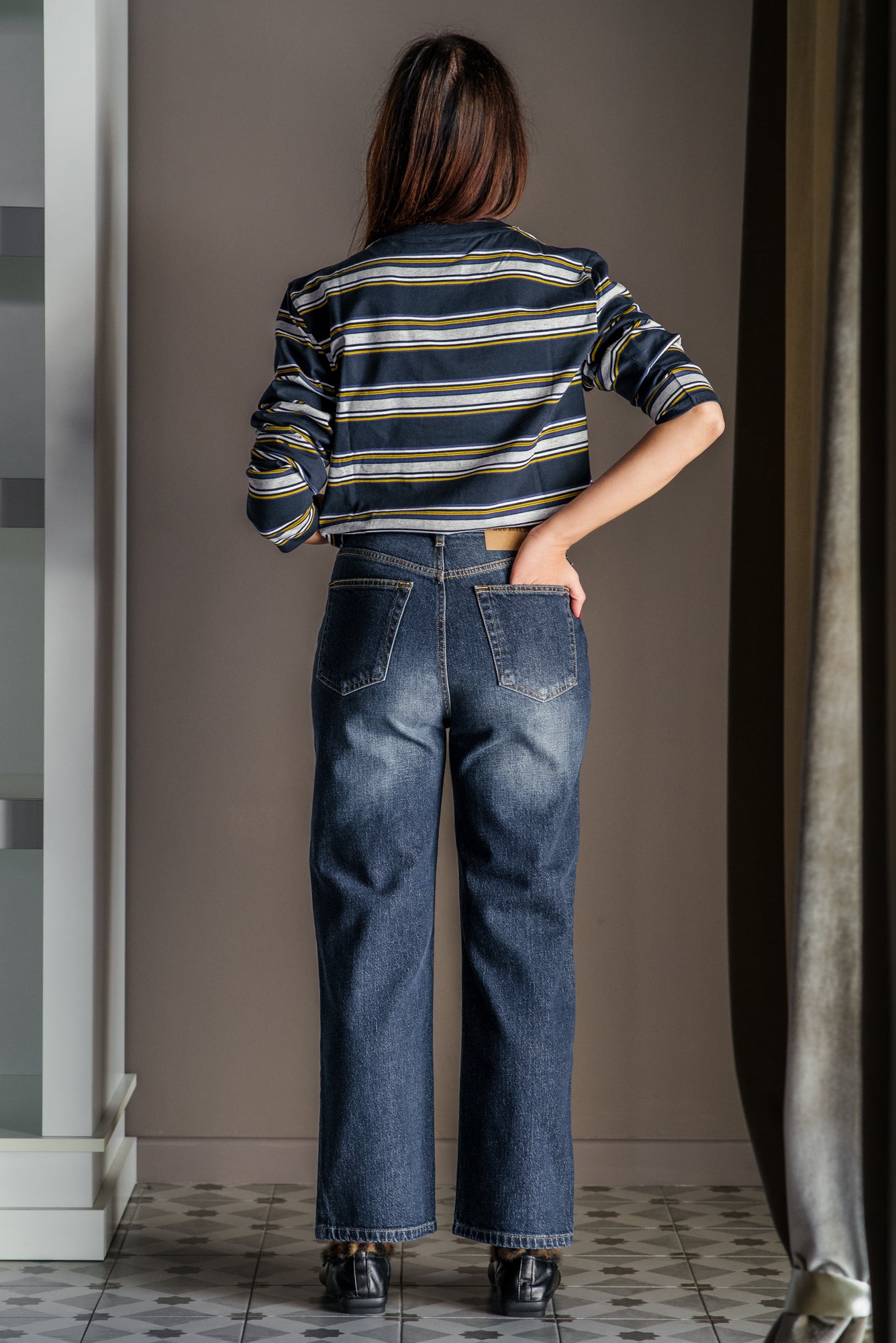 Jeans Straight-Fit God Save Denim