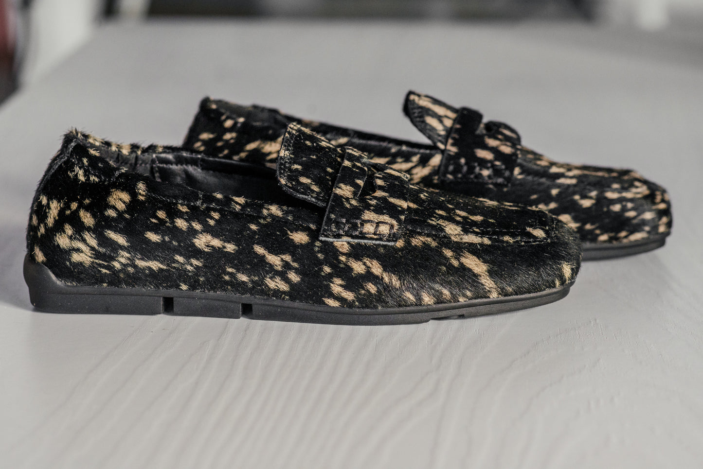 Mocassino Ash in Cavallino Spotted