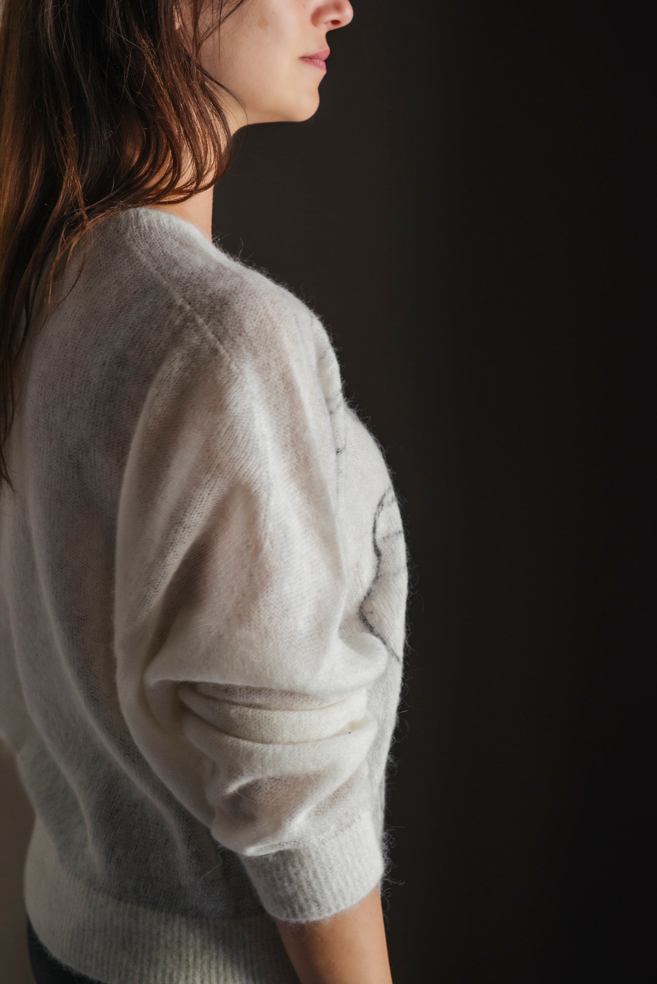 Maglione con Motivo Floreale Alessia Santi