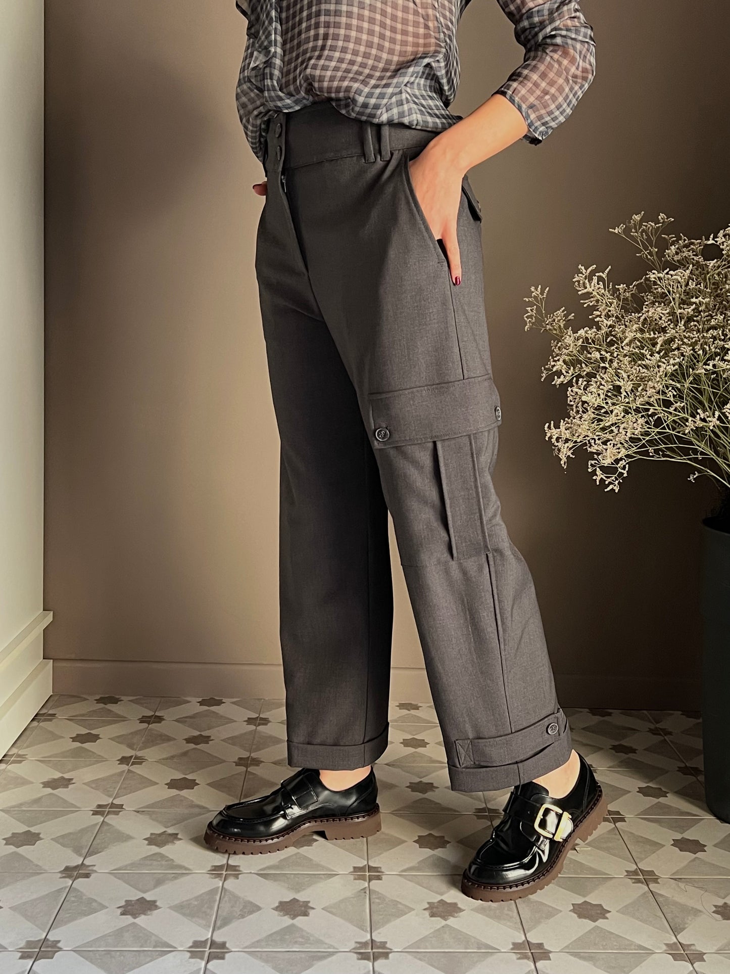 Pantalone cargo Alessia Santi