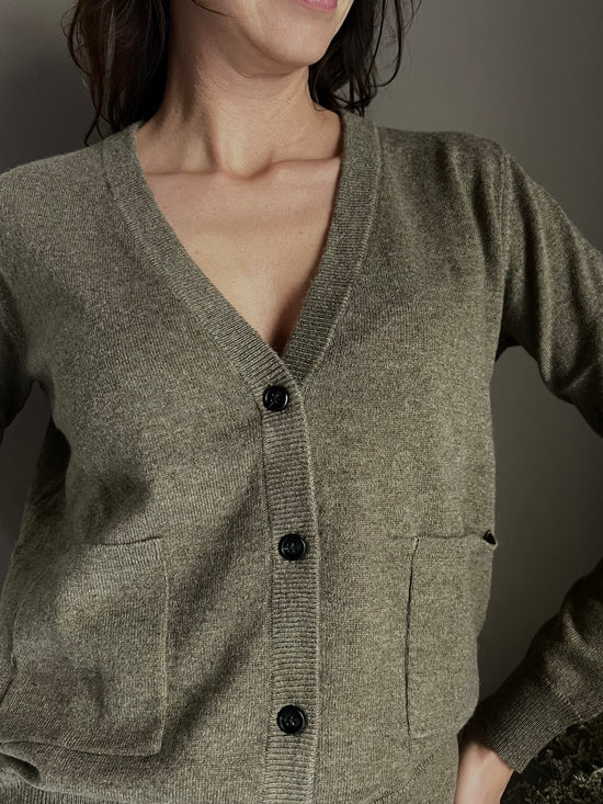 Cardigan in puro cashemire Notshy Salvia