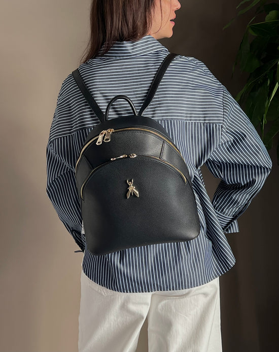 Borsa zaino in pelle