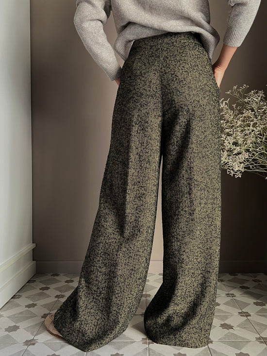 Pantalone palazzo fil-à-fil Alessia Santi