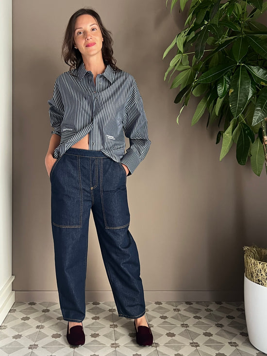 Pantalone denim Alessia Santi