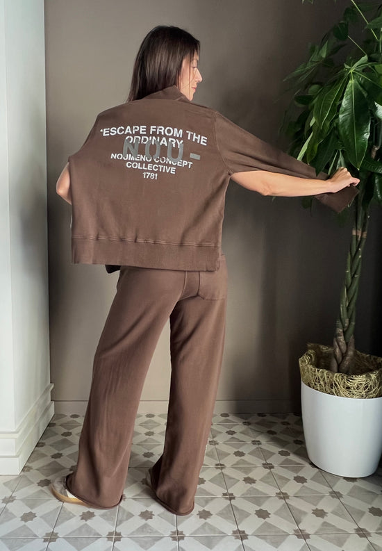 Pantalone in felpa cioco Noumeno Concept
