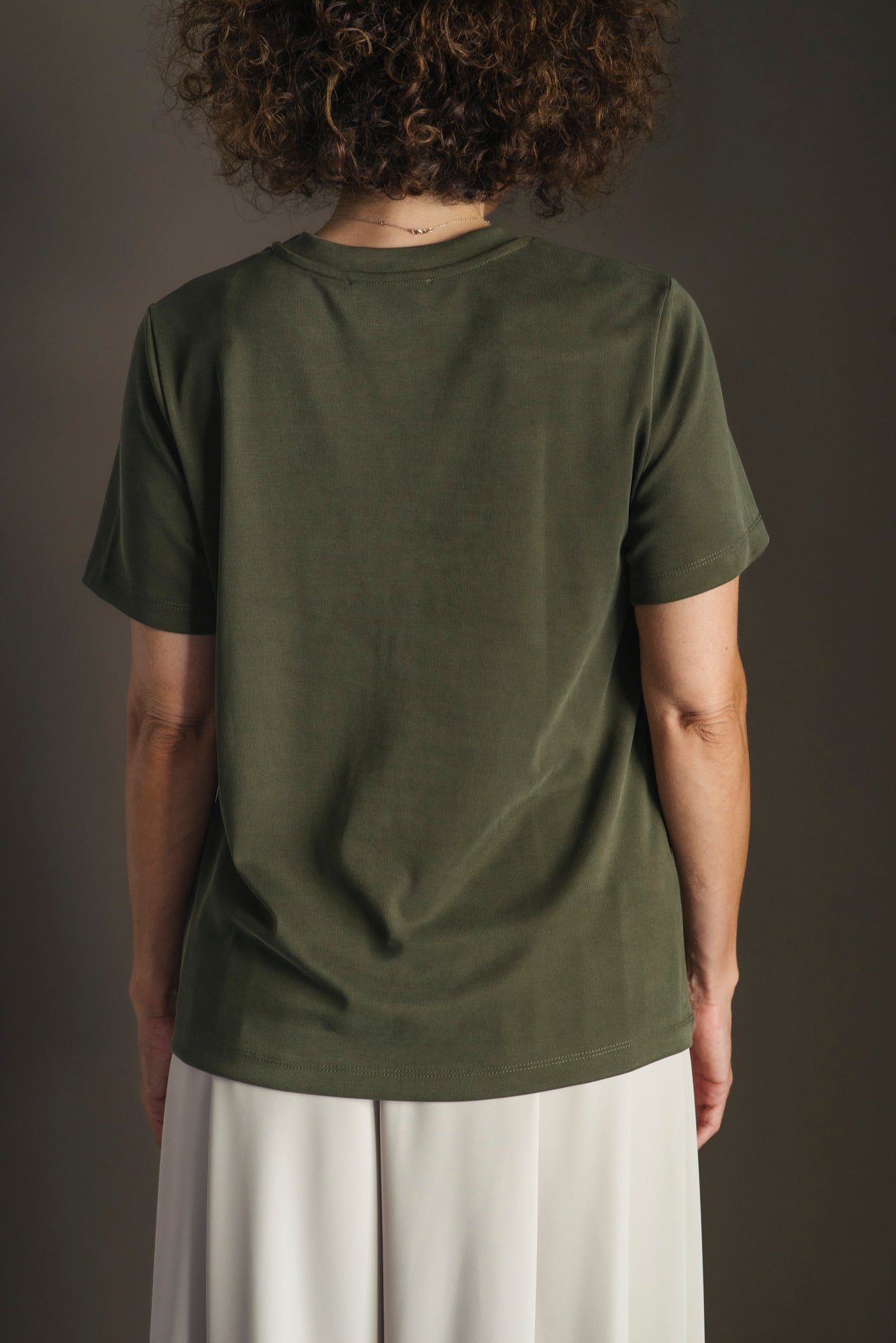 T-Shirt Club Pour Femme Kaki