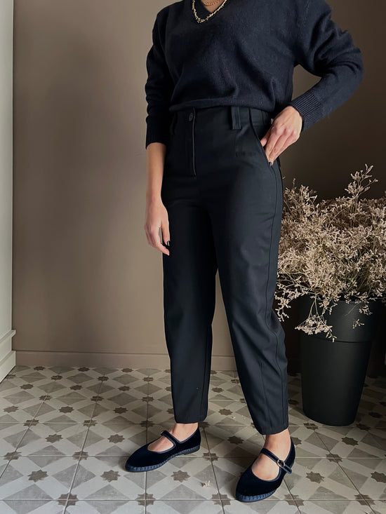 Pantalone blu Alessia santi