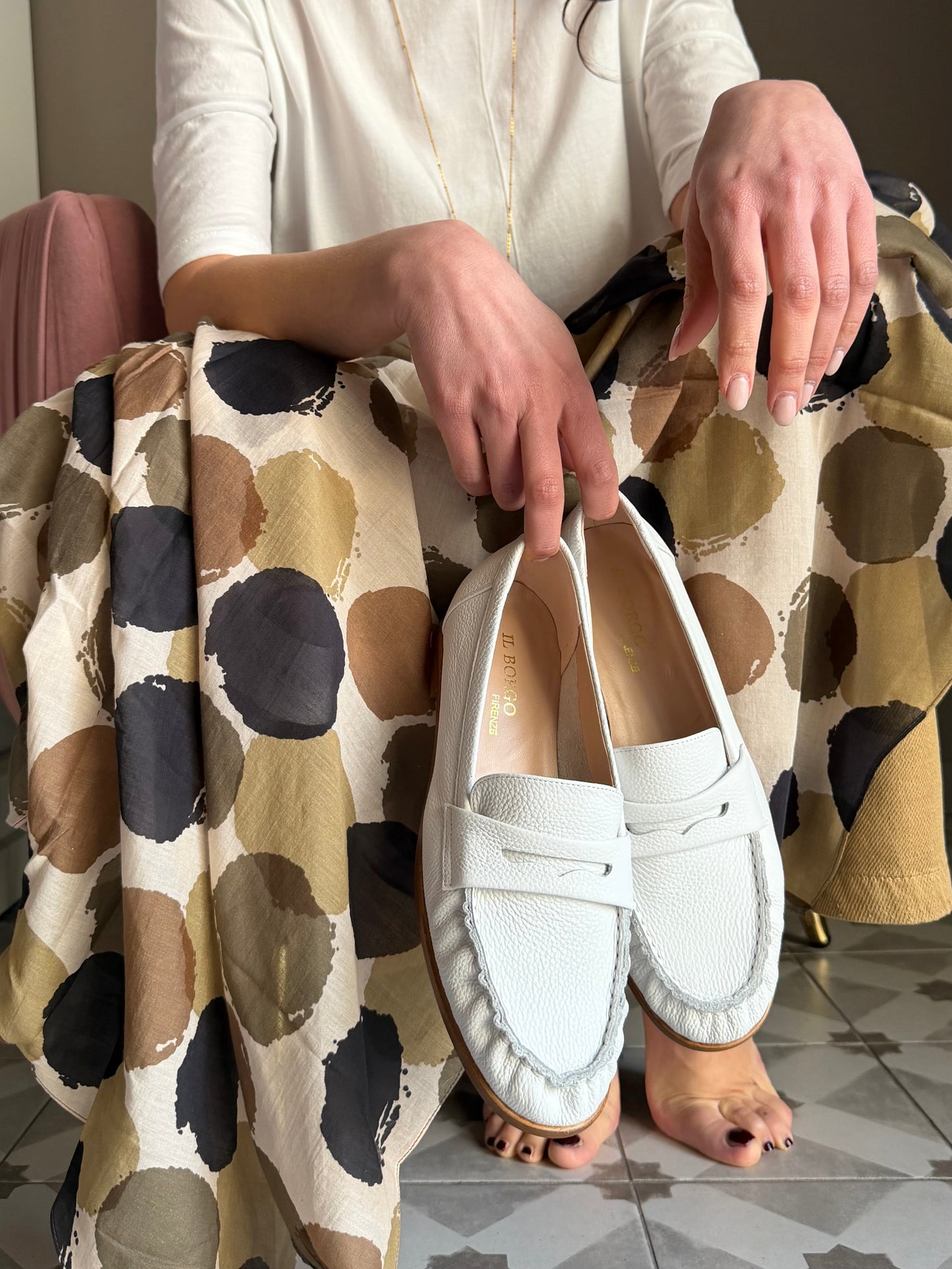 Mocassino sfoderato Il Borgo