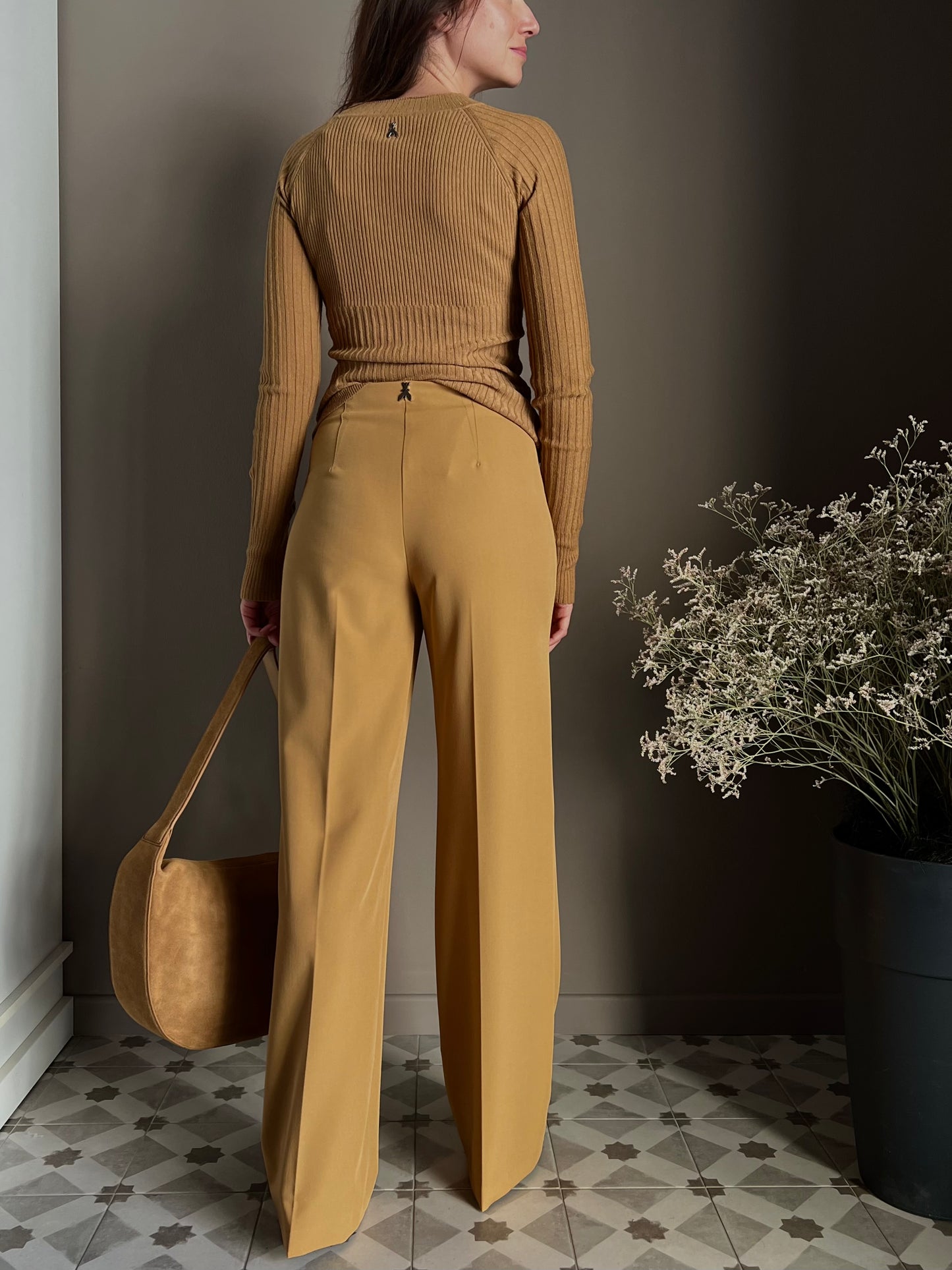 Pantalone fluido Urban beige