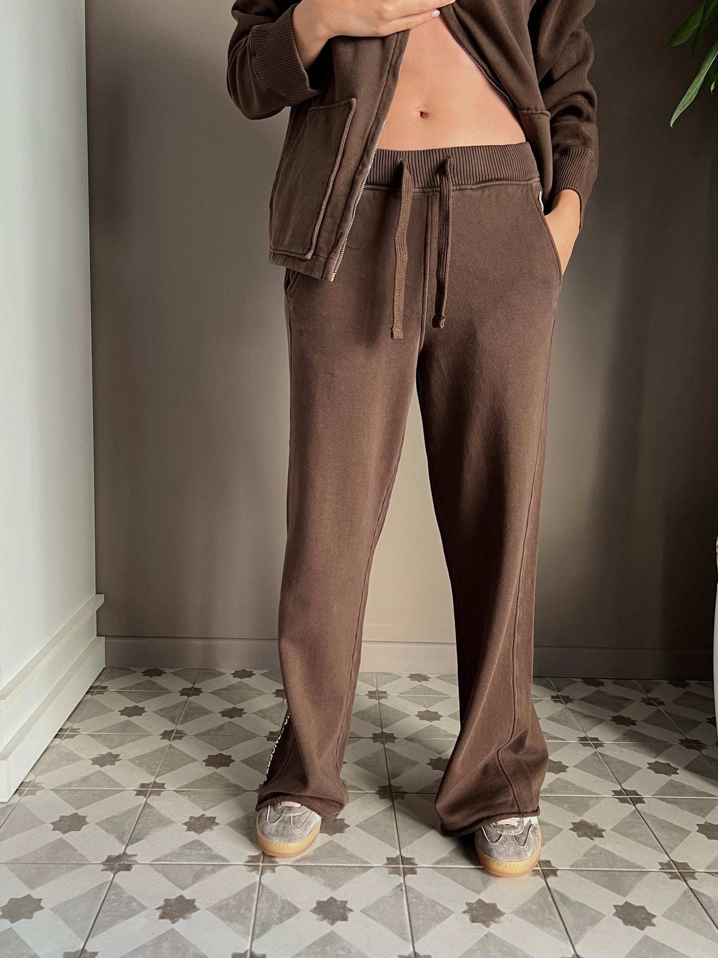 Pantalone in felpa cioco Noumeno Concept