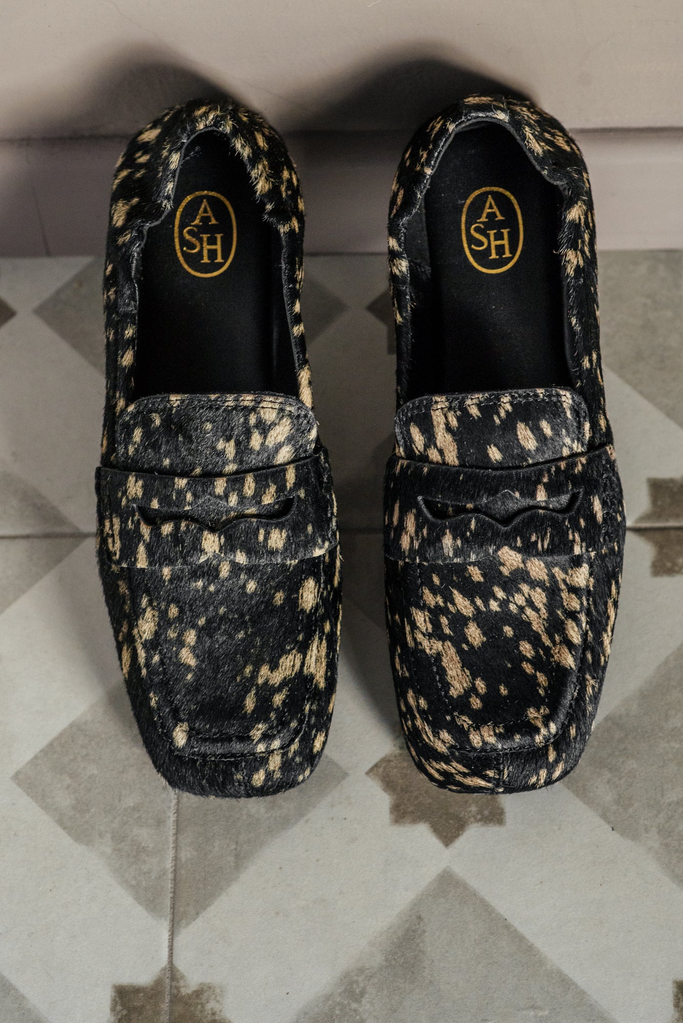 Mocassino Ash in Cavallino Spotted