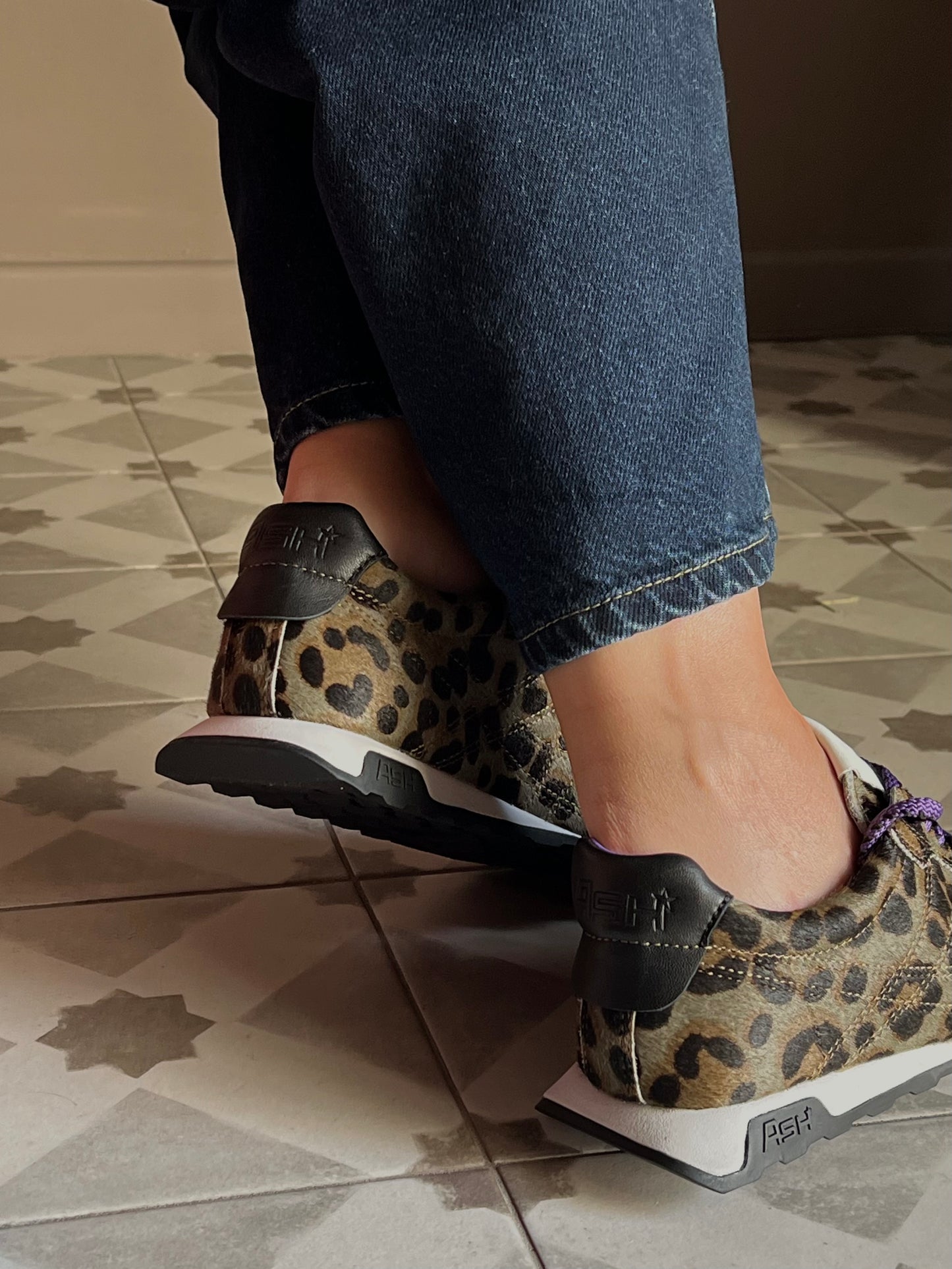 Sneakers Ash mod. Kill Bill animalier