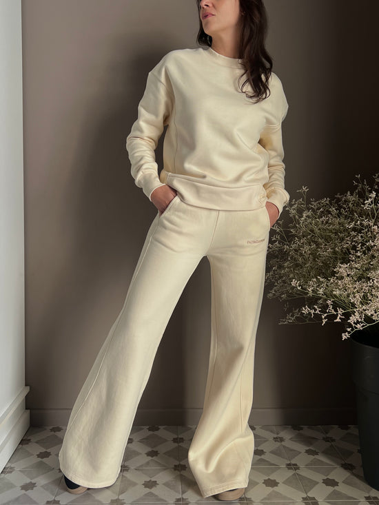 Pantalone in felpa a palazzo Patrizia Pepe