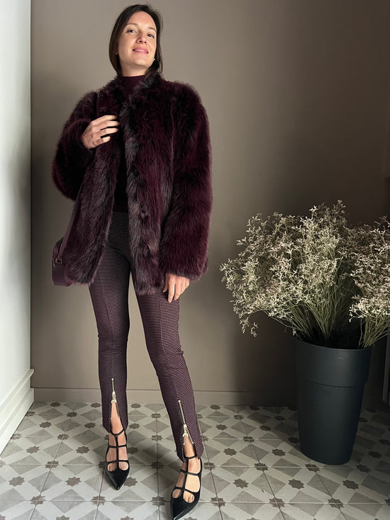 Pantalone slim fit in punto milano Patrizia Pepe