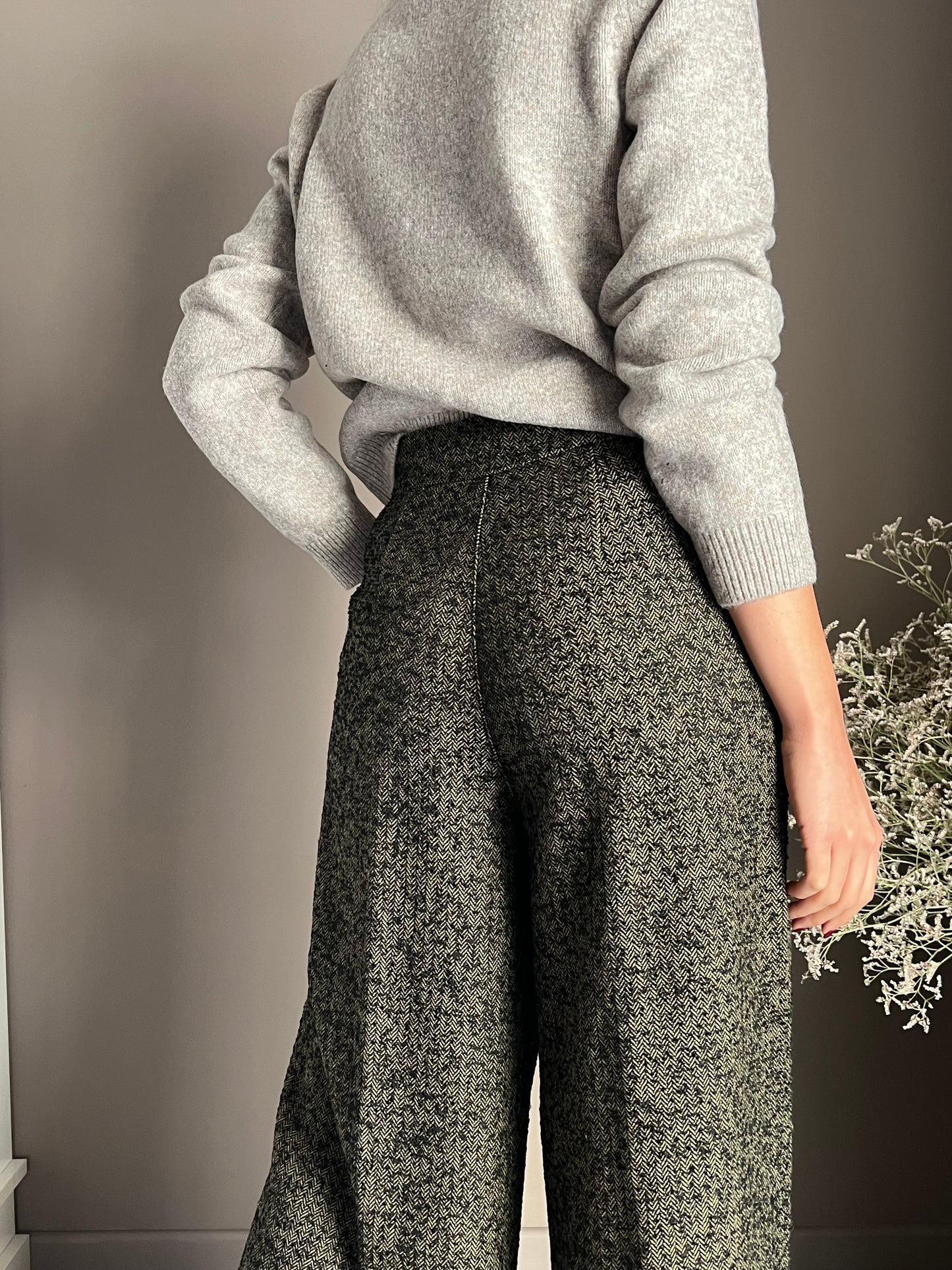 Pantalone palazzo fil-à-fil Alessia Santi
