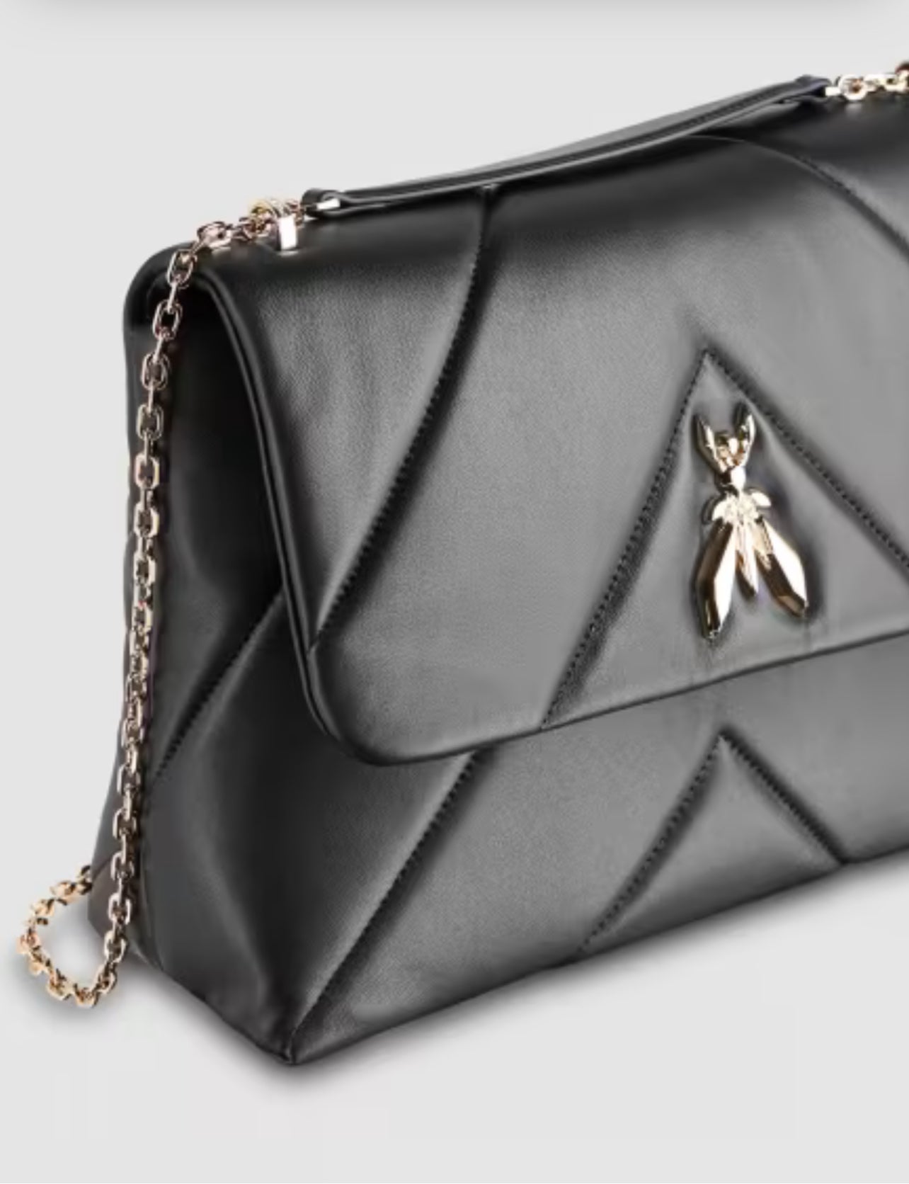 Borsa tracolla Fly Padded nera
