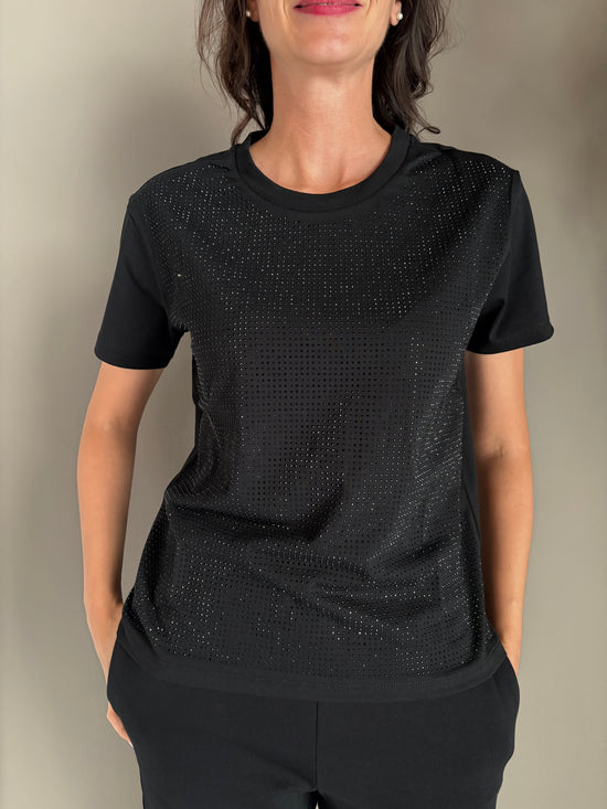 T-shirt strass Patrizia Pepe