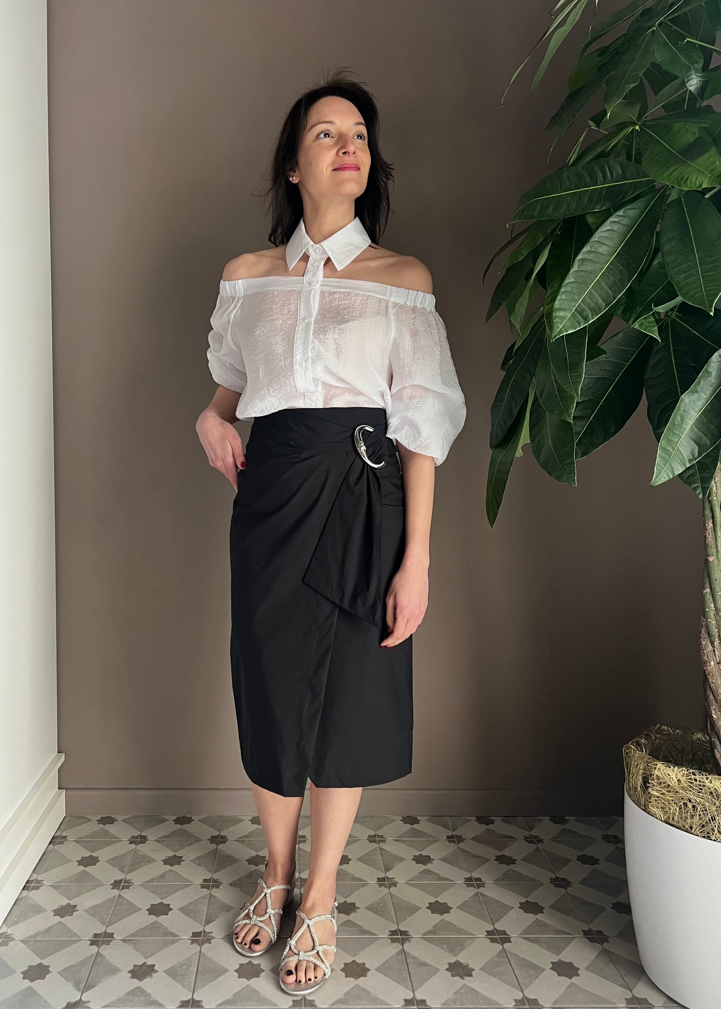 Camicia cot-out